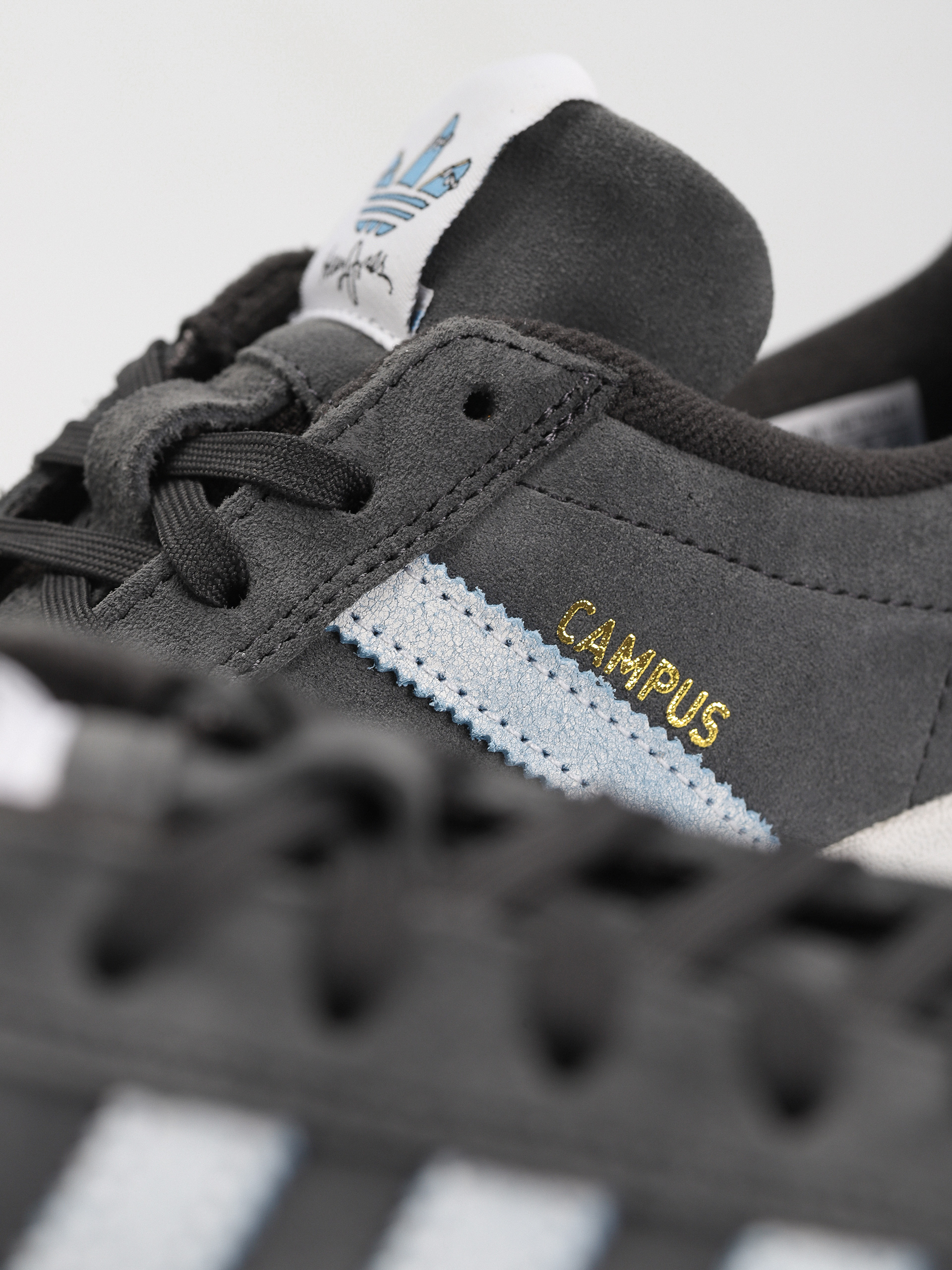 Topánky adidas X Henry Campus ADV (carbon/ftwwht/ltblue)