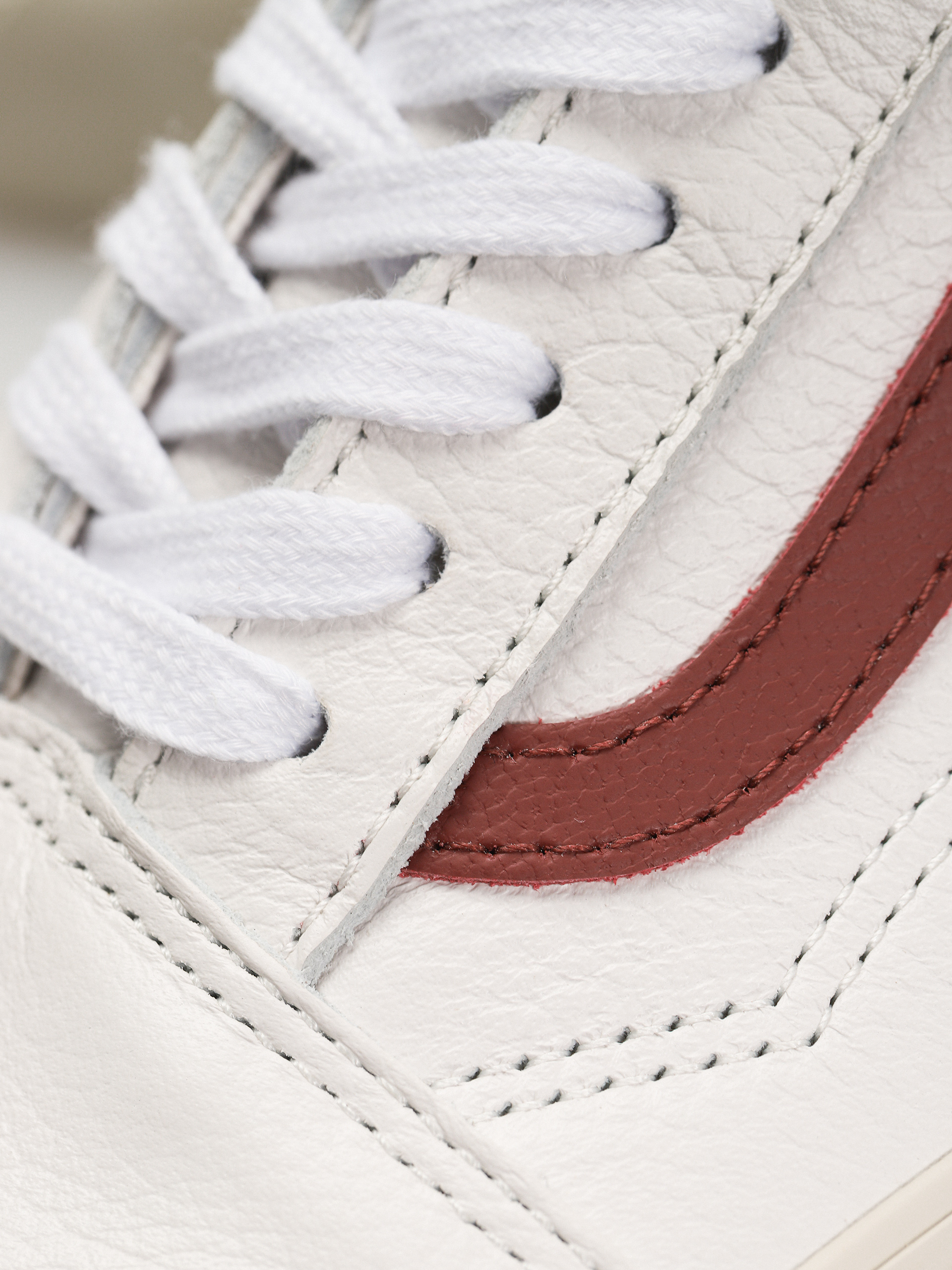 Topánky Vans Old Skool (premium leather russet brown)