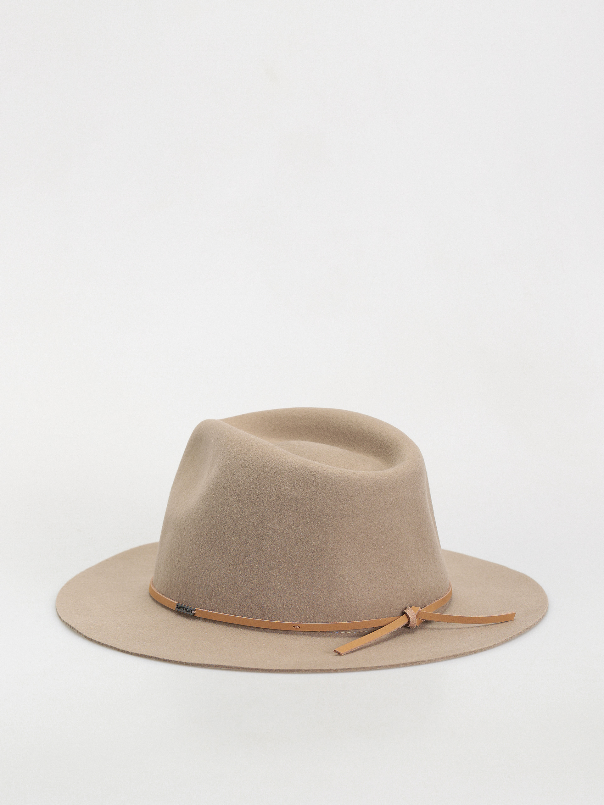 Klobúk Brixton Wesley Fedora (light tan)