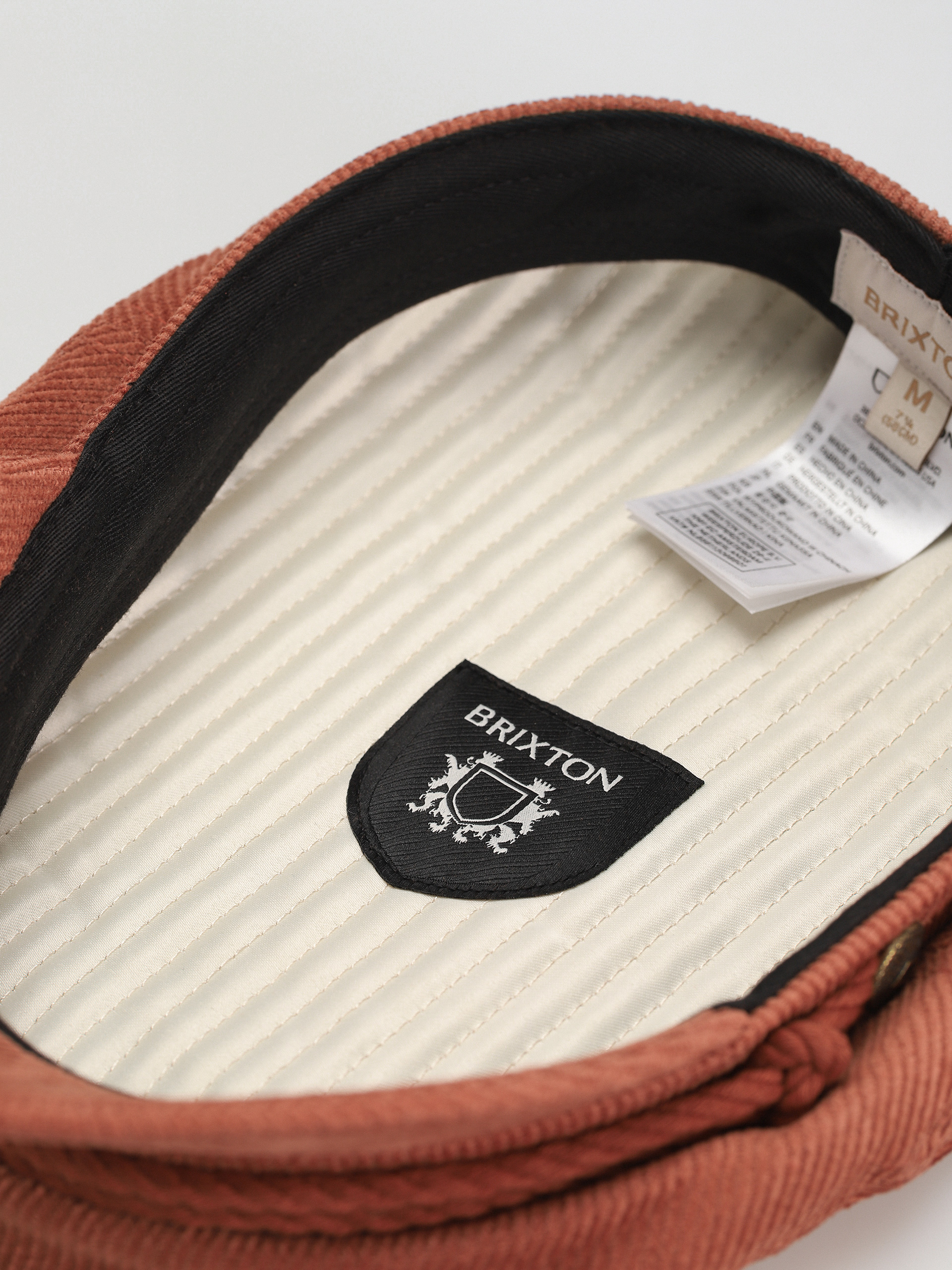 Klobúk so šiltom Brixton Fiddler Cap Wmn (terracotta)