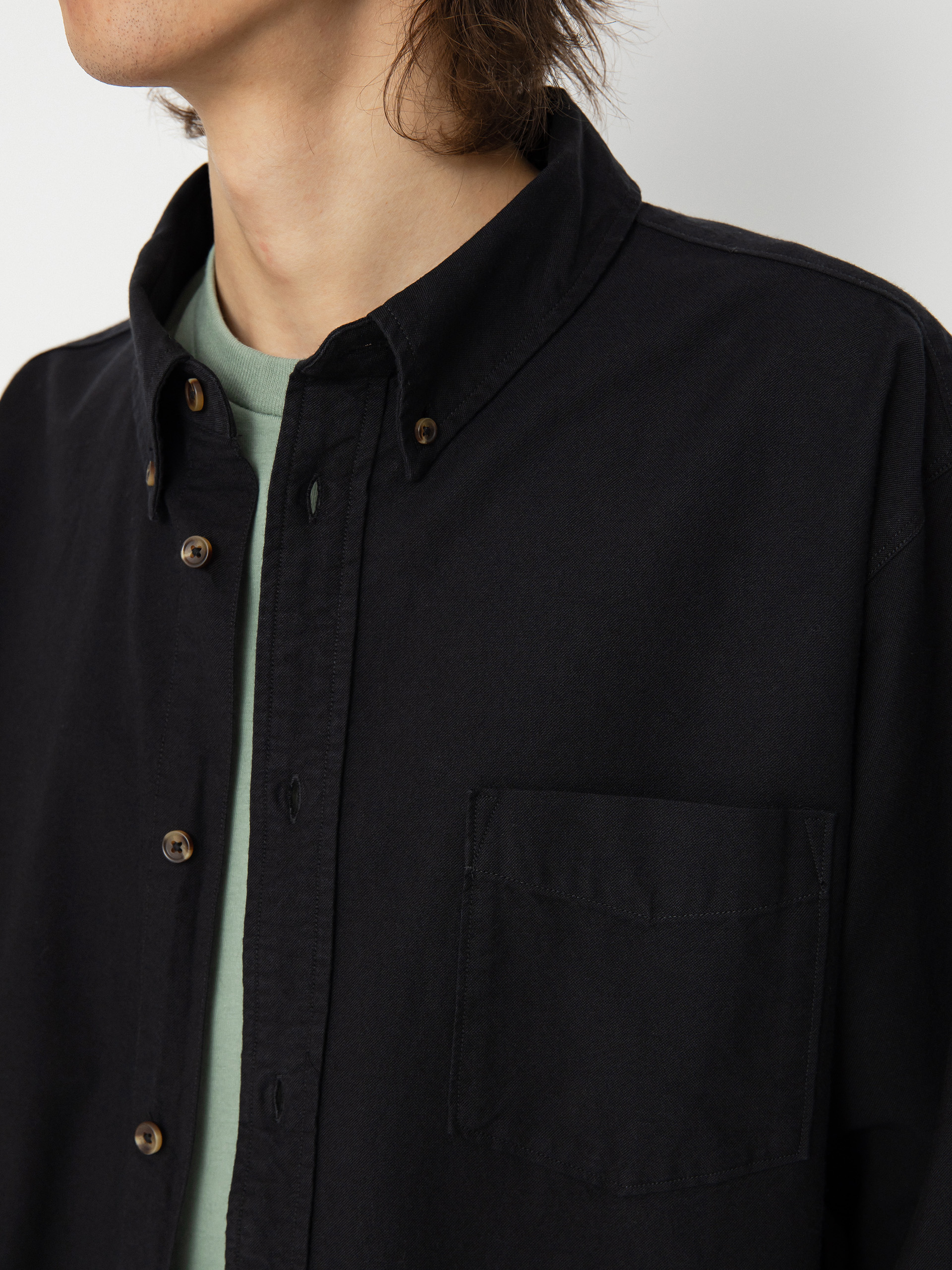 Košeľa Nike SB Nike Life (black/black/black)