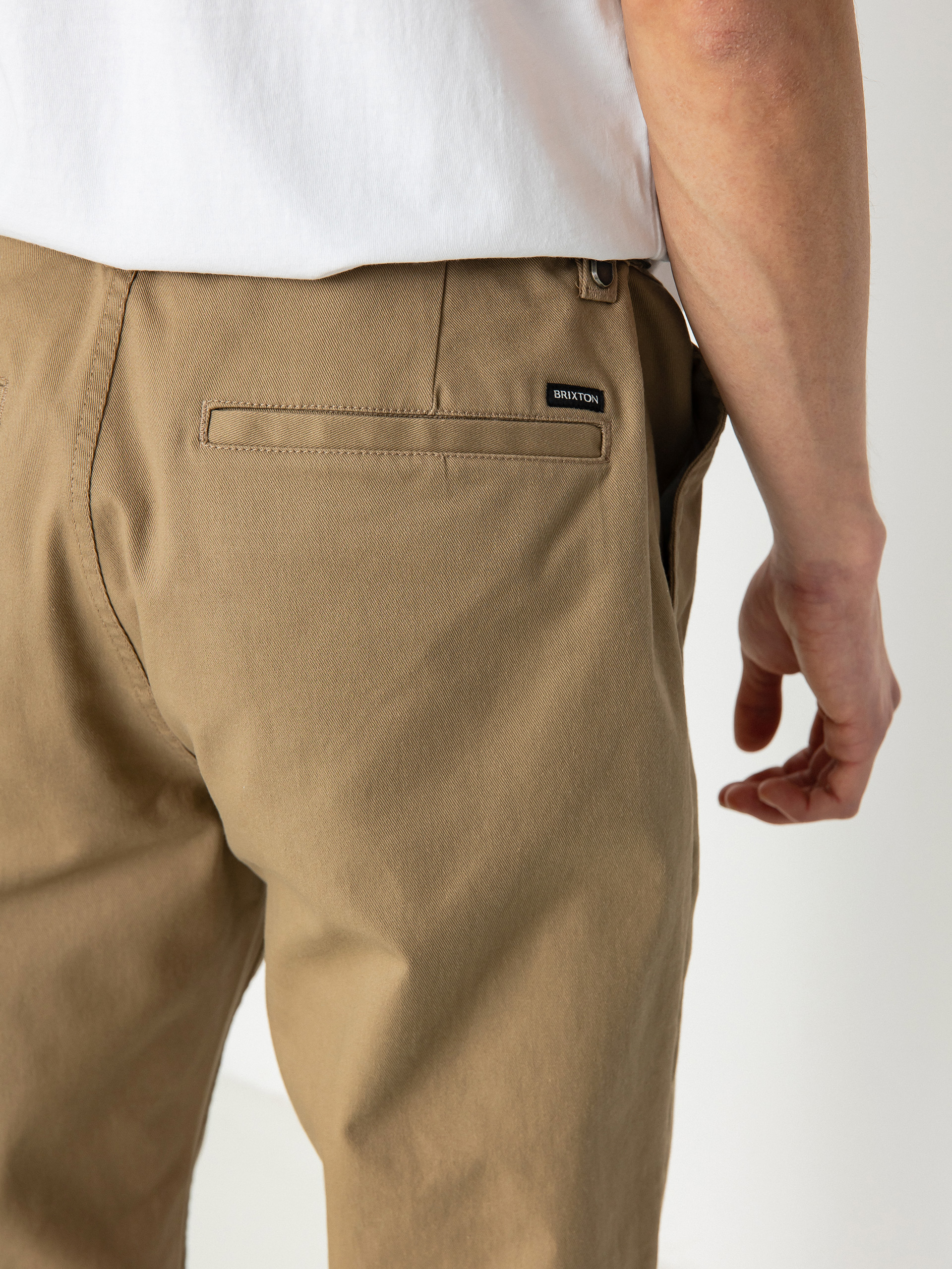 Nohavice Brixton Choice Chino Regular (khaki)