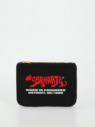 Peňaženka Carhartt WIP Canvas Graphic Zip (rocky print/black)