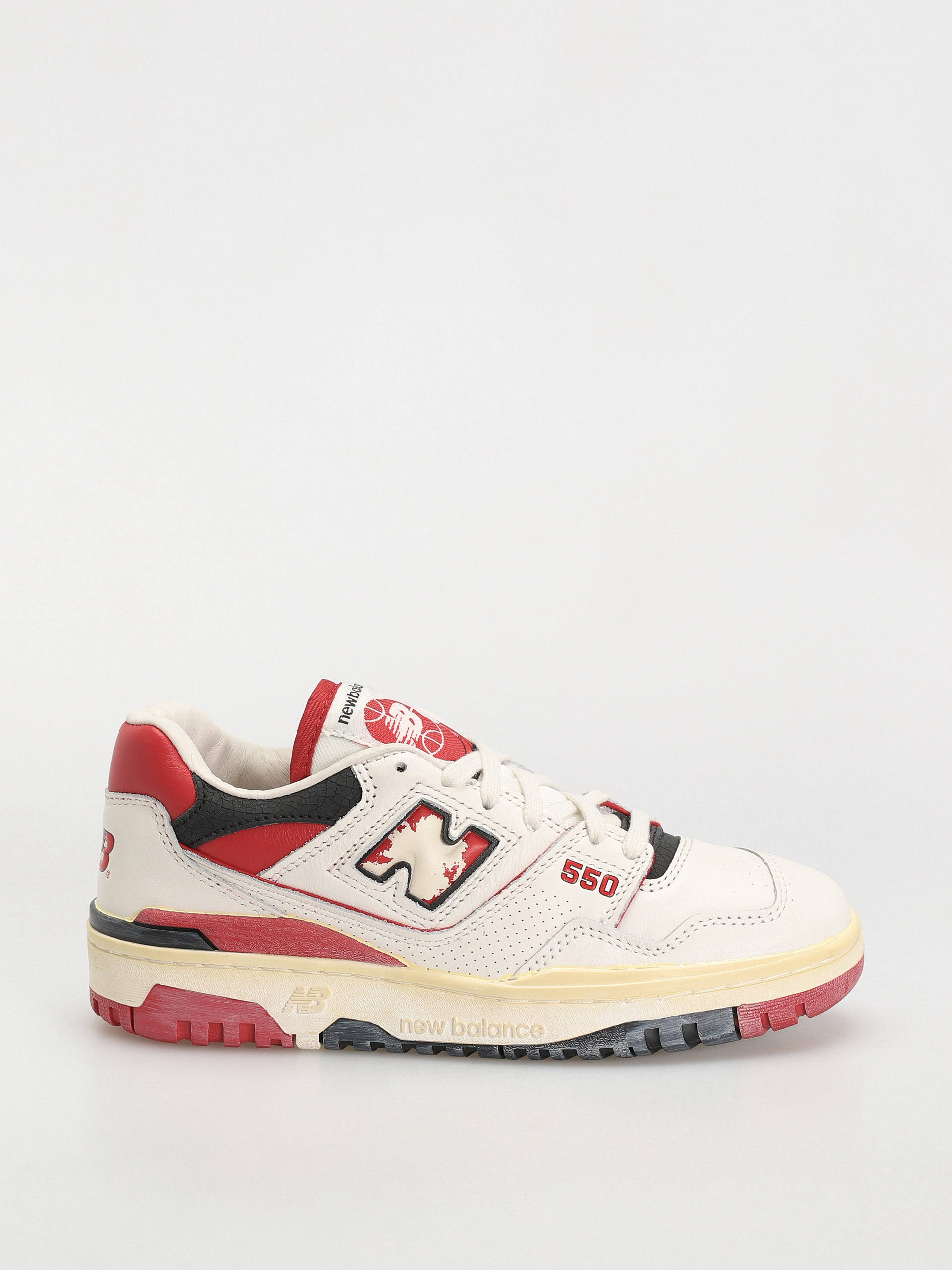 Topu00e1nky New Balance 550 (vintage red)
