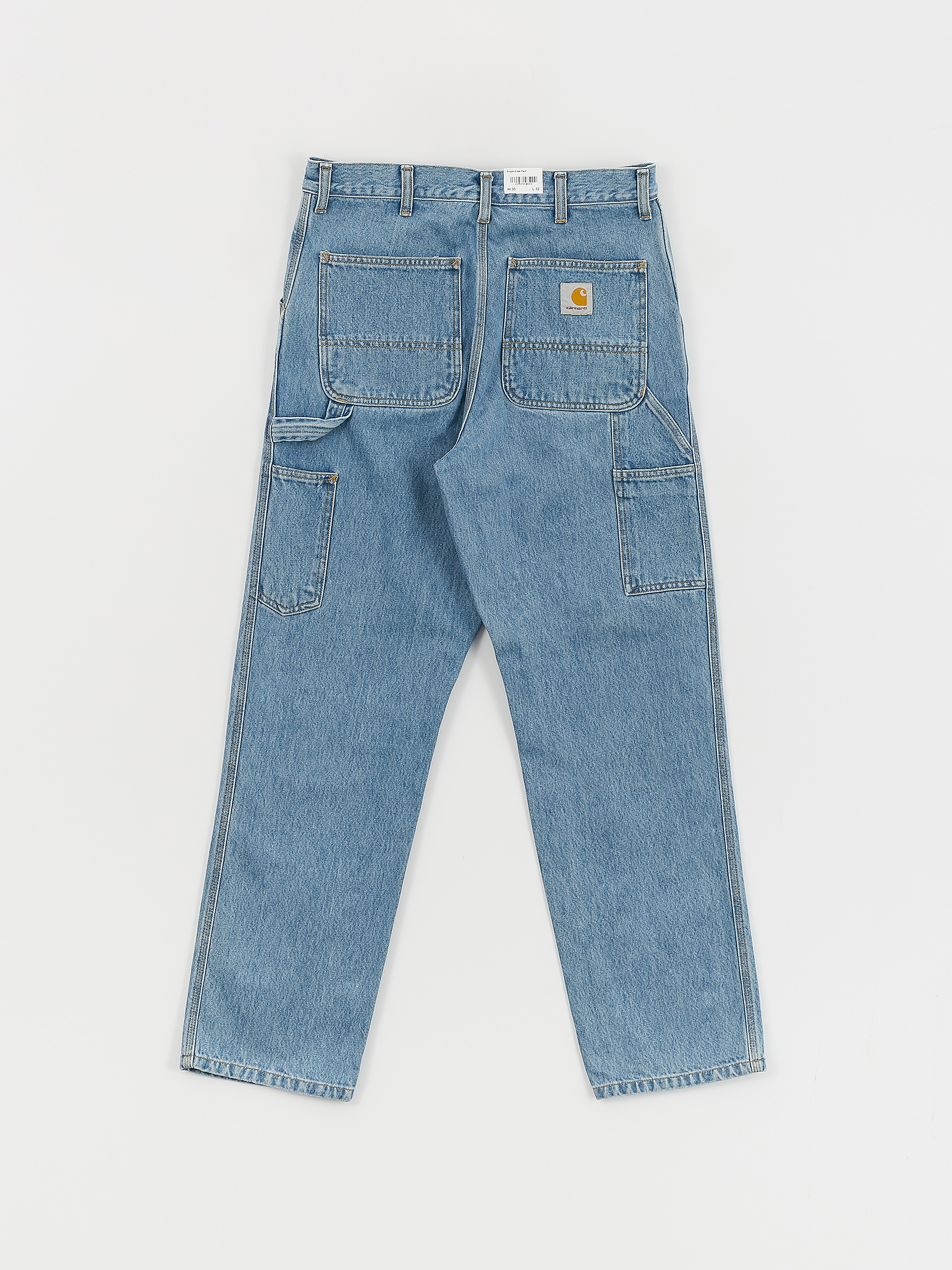 Nohavice Carhartt WIP Single Knee (blue)