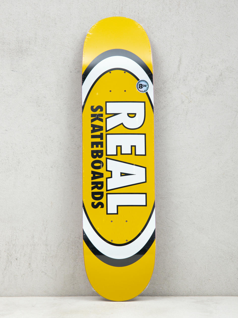 Doska Real Classic Oval (yellow/black)