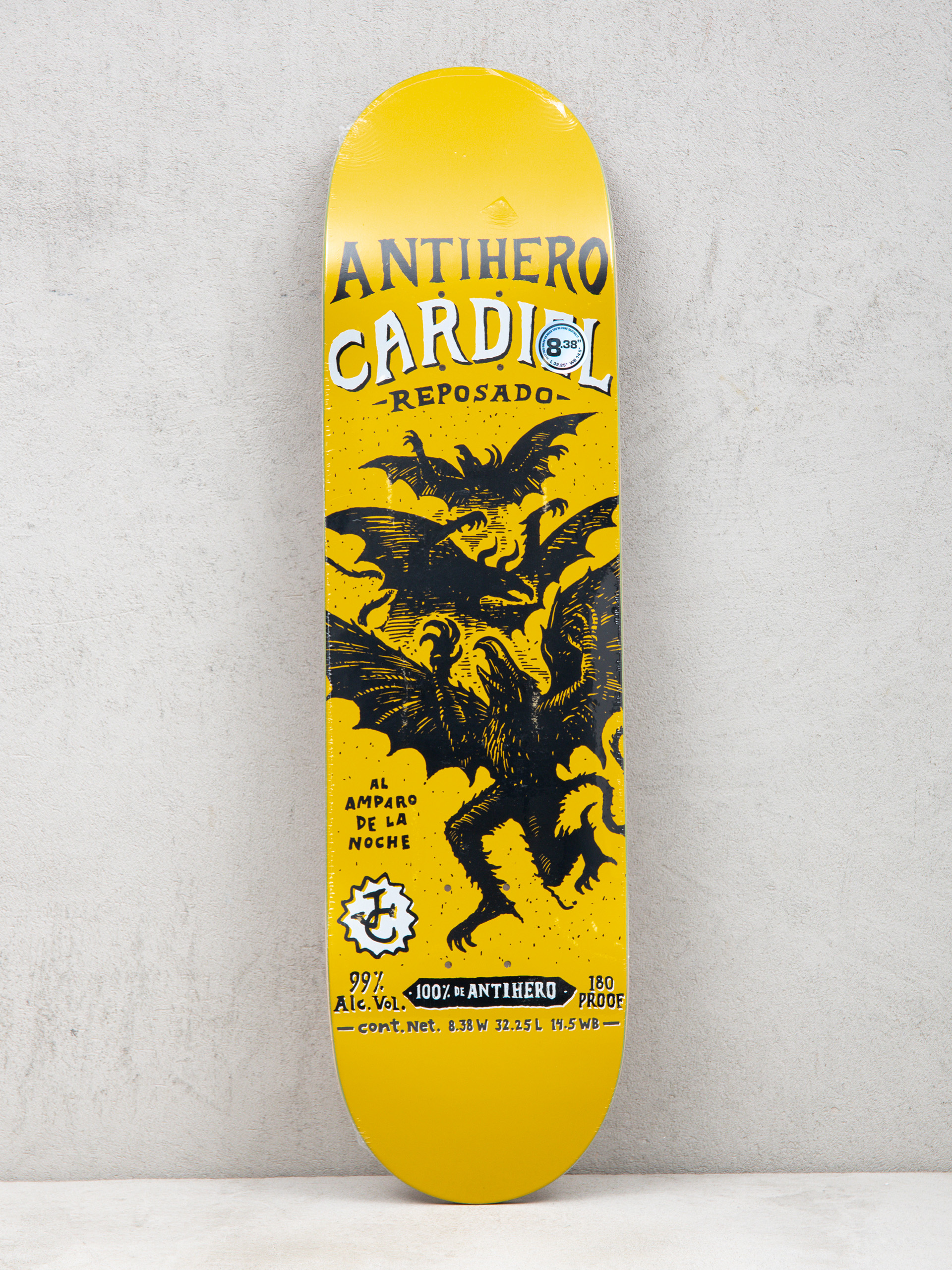 Doska Antihero Cardiel Carnales (yellow)