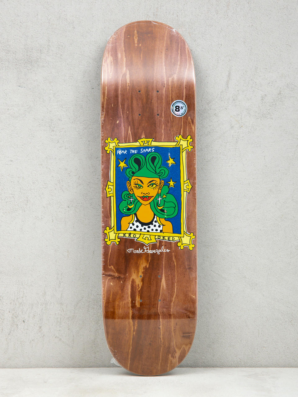 Doska Krooked Gonz Fear (brown)