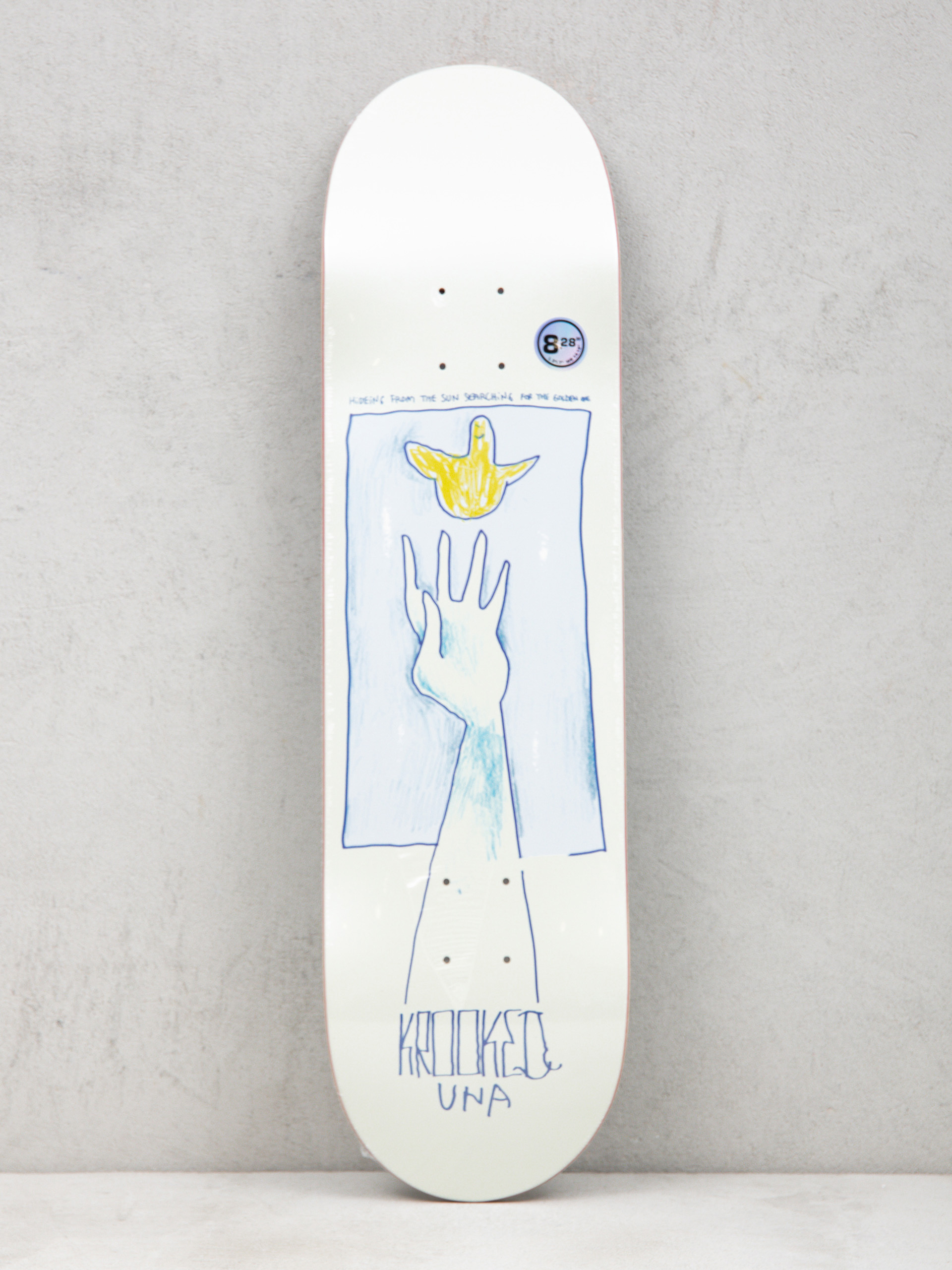 Doska Krooked Una Golden (beige)