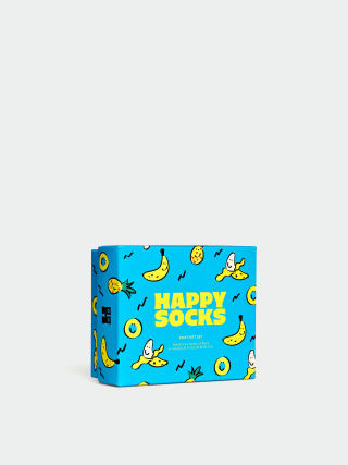 Ponožky Happy Socks 2-Pack Fruits Gift Set (turquoise)