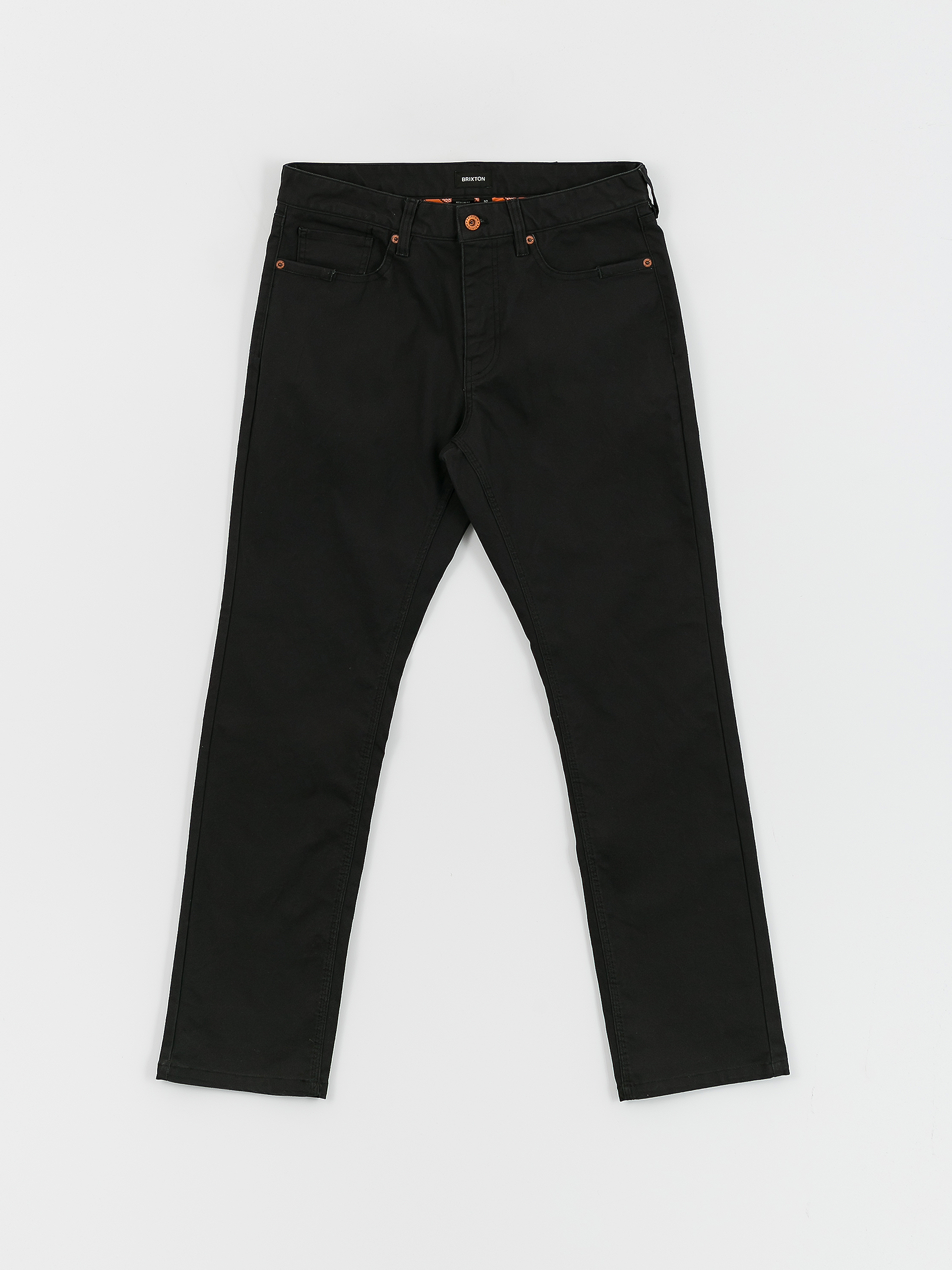 Nohavice Brixton Builders 5 Pocket (black)