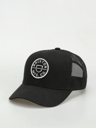 Šiltovka Brixton Crest X Mp Mesh Cap (black/black)