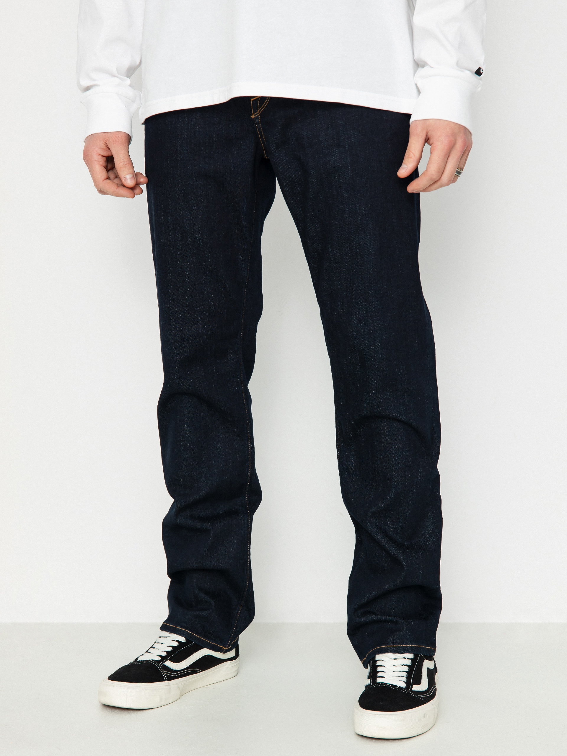 Nohavice Volcom Solver Denim (rinse)