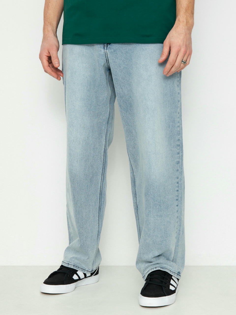 Nohavice Volcom Billow Denim (desert dirt indigo)