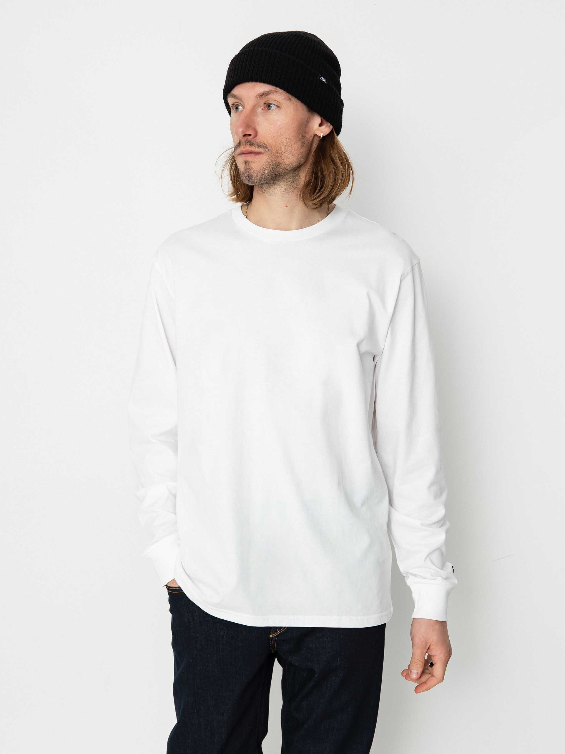 Triko Carhartt WIP Base (white/black)