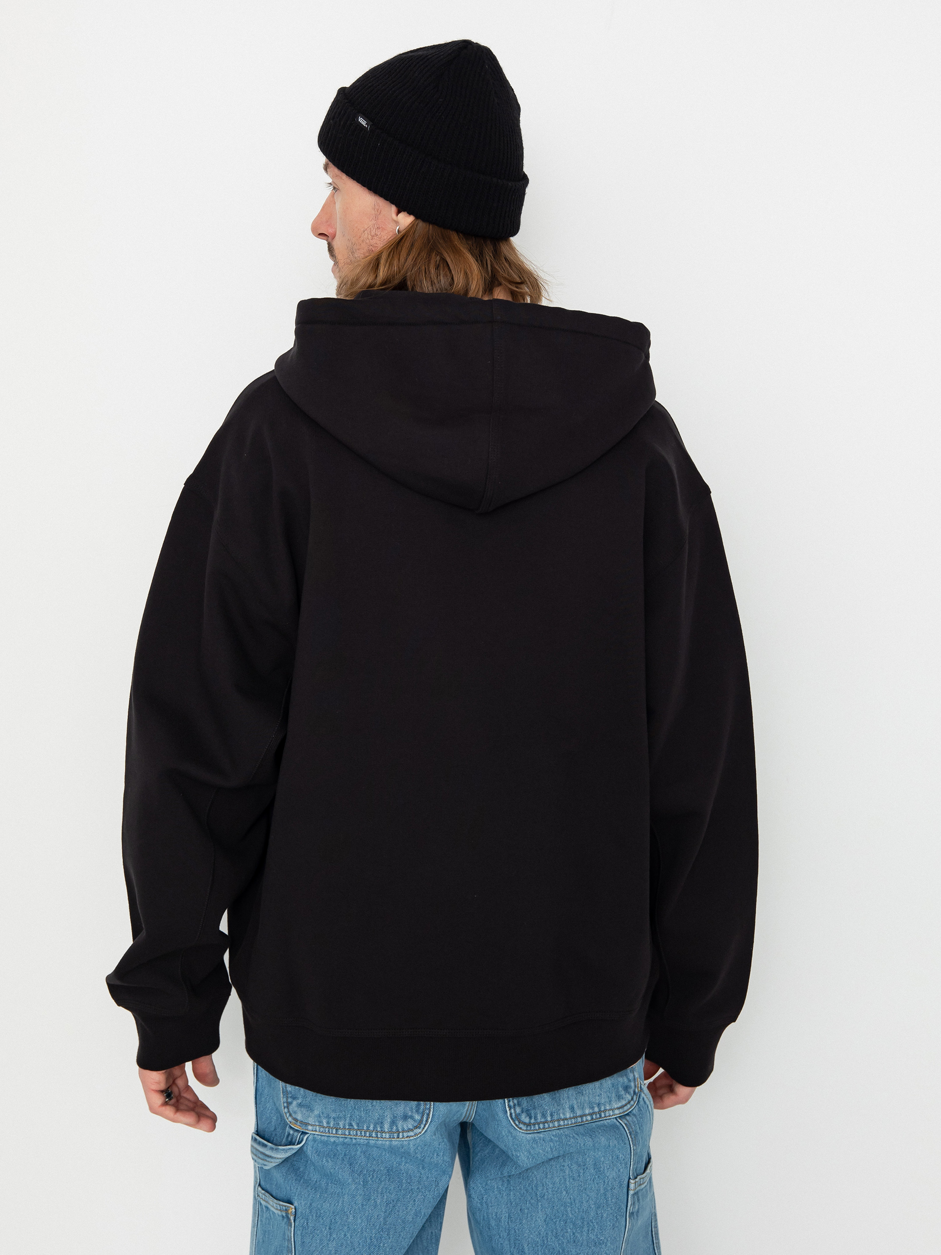 Mikina s kapucňou Carhartt WIP American Script ZHD (black)