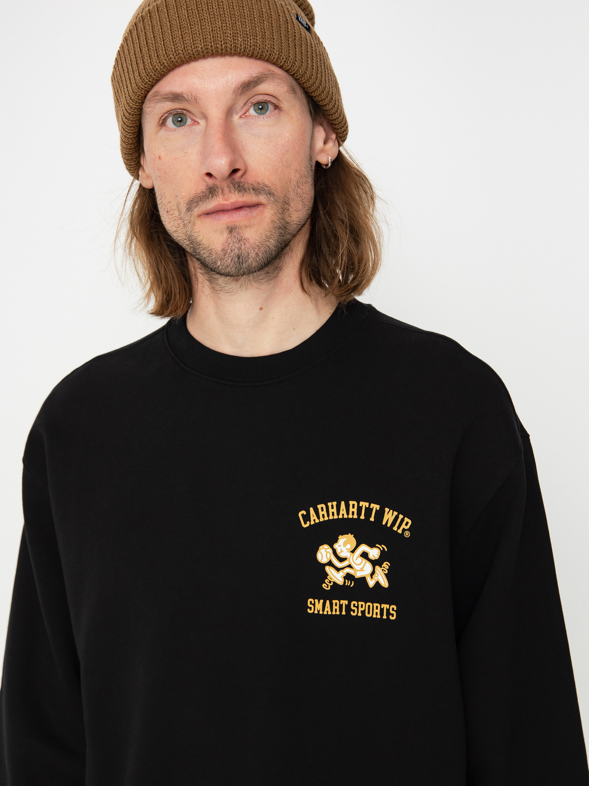 Mikina Carhartt WIP Smart Sports (black)
