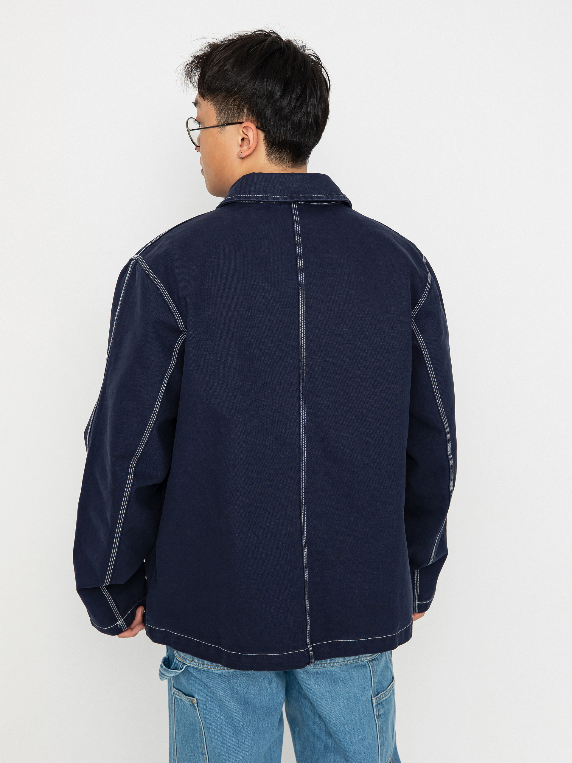 Košeľa Nike SB Nike Life (obsidian/obsidian)