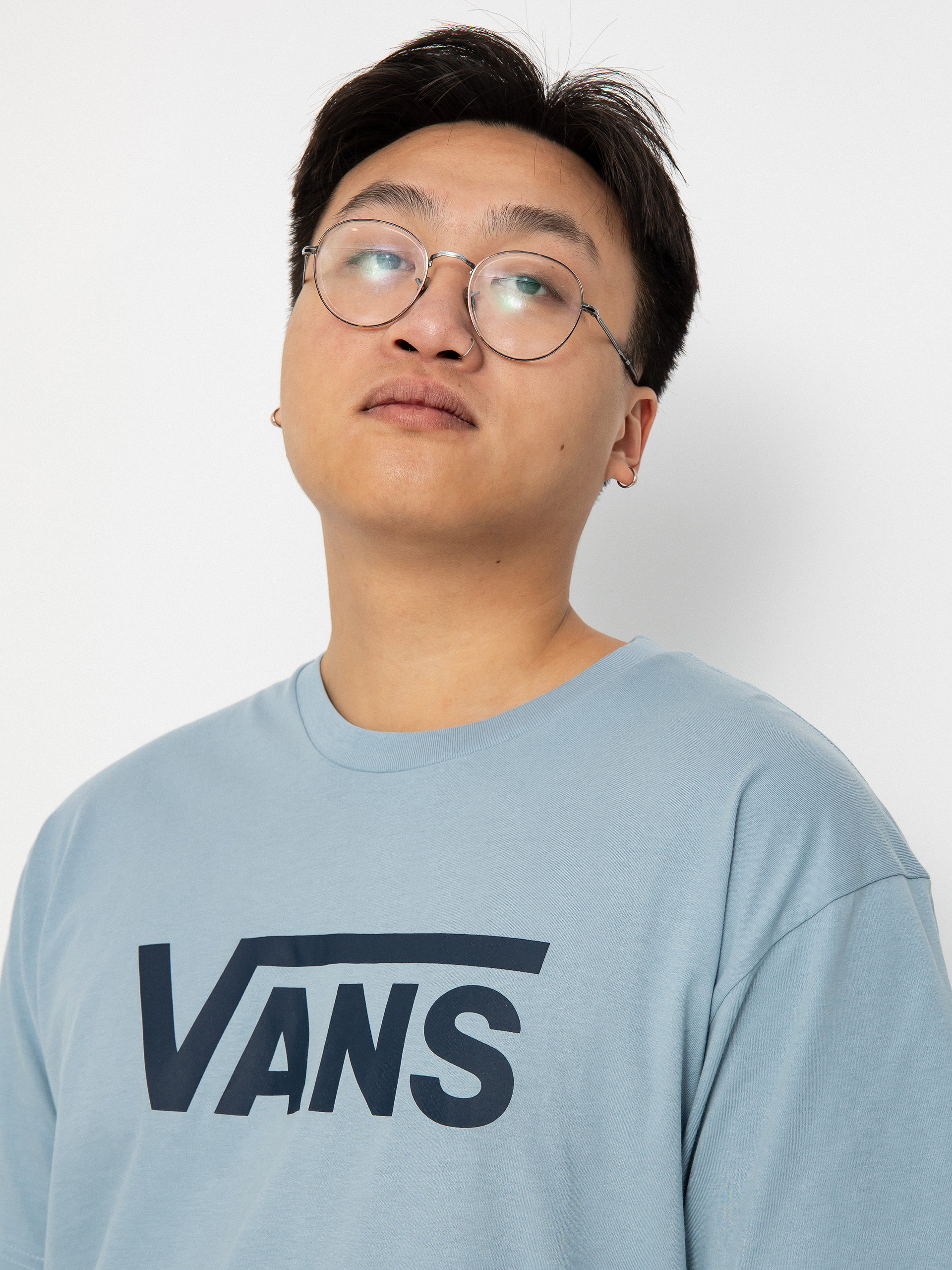 Tričko Vans Classic (dusty blue/dress blues)