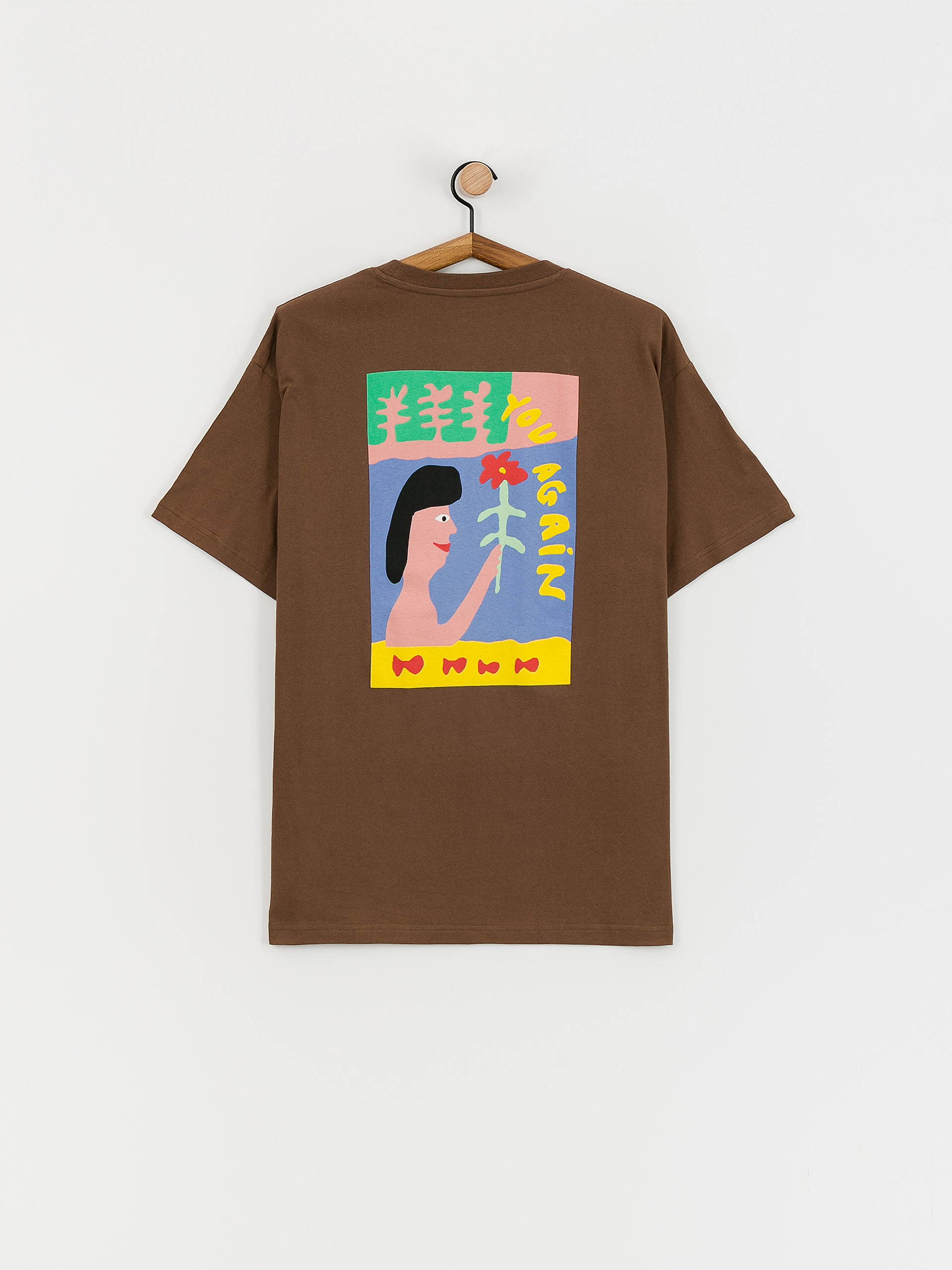 Tričko Volcom Fa Arthur Longo 1 Lse (dark earth)