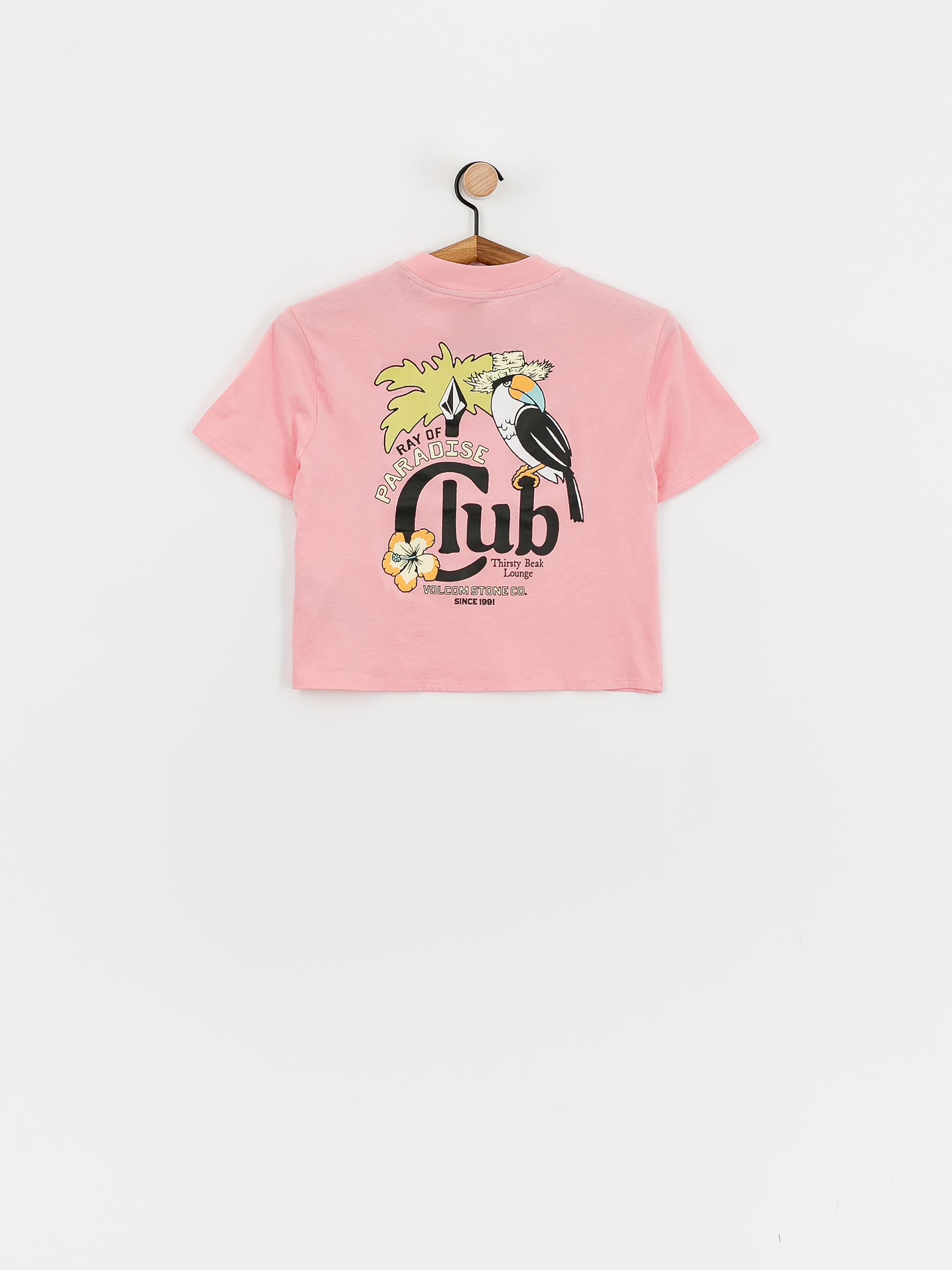 Tričko Volcom Pocket Dial Wmn (guava)