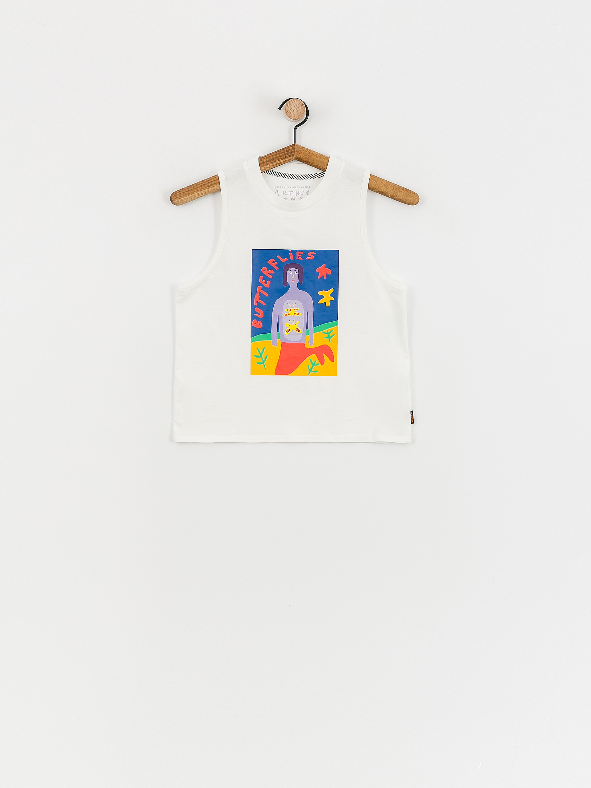 Tričko Volcom Fa Arthur Longo Wmn (star white)