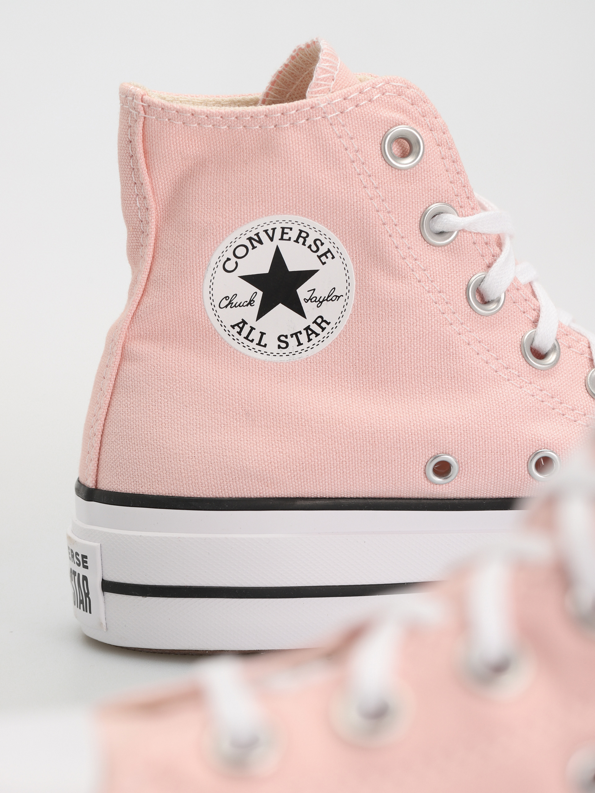 Tenisky Converse Chuck Taylor All Star Lift Hi Wmn (pink/parchment)