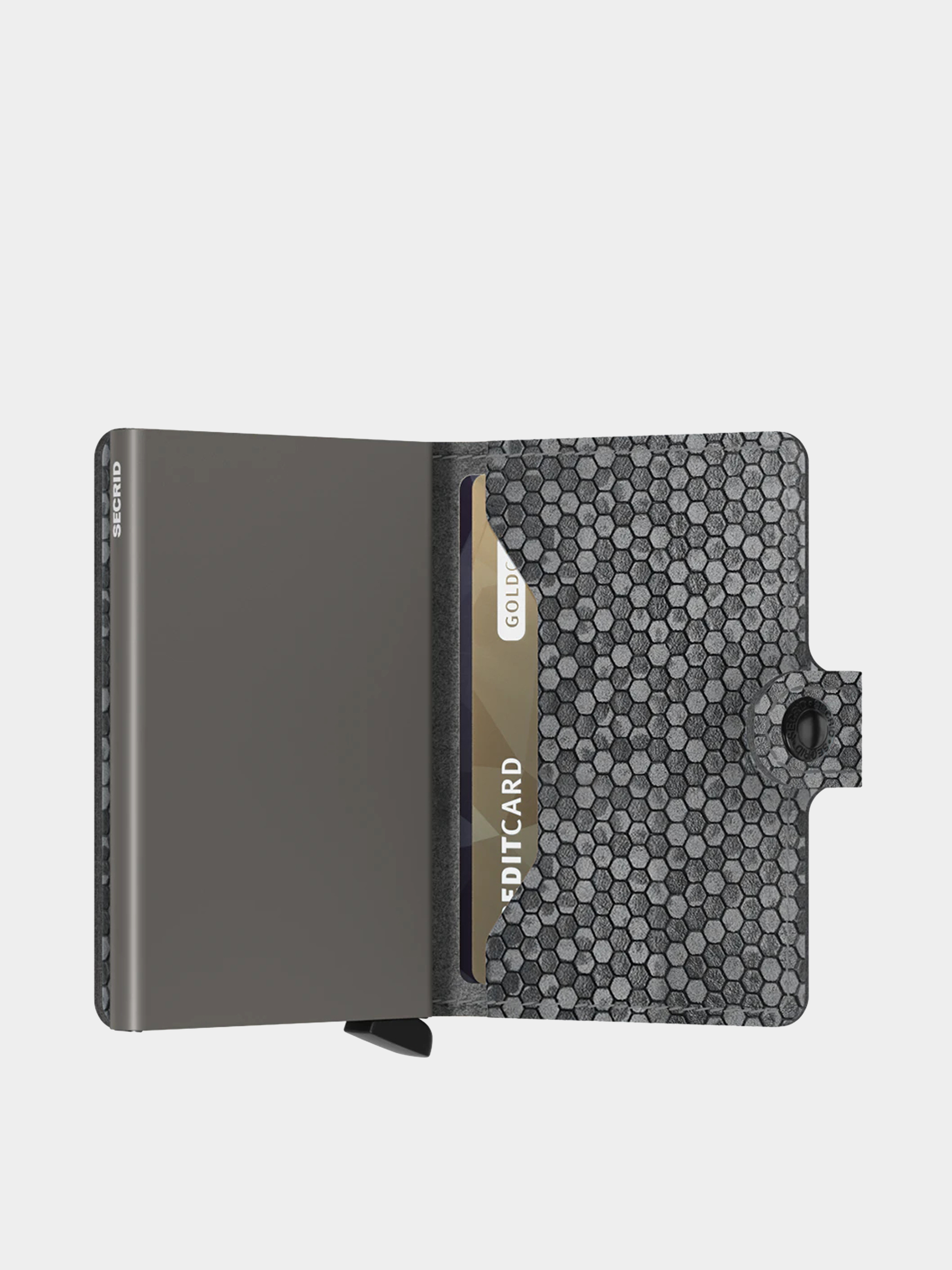 Peňaženka Secrid Miniwallet (hexagon grey)