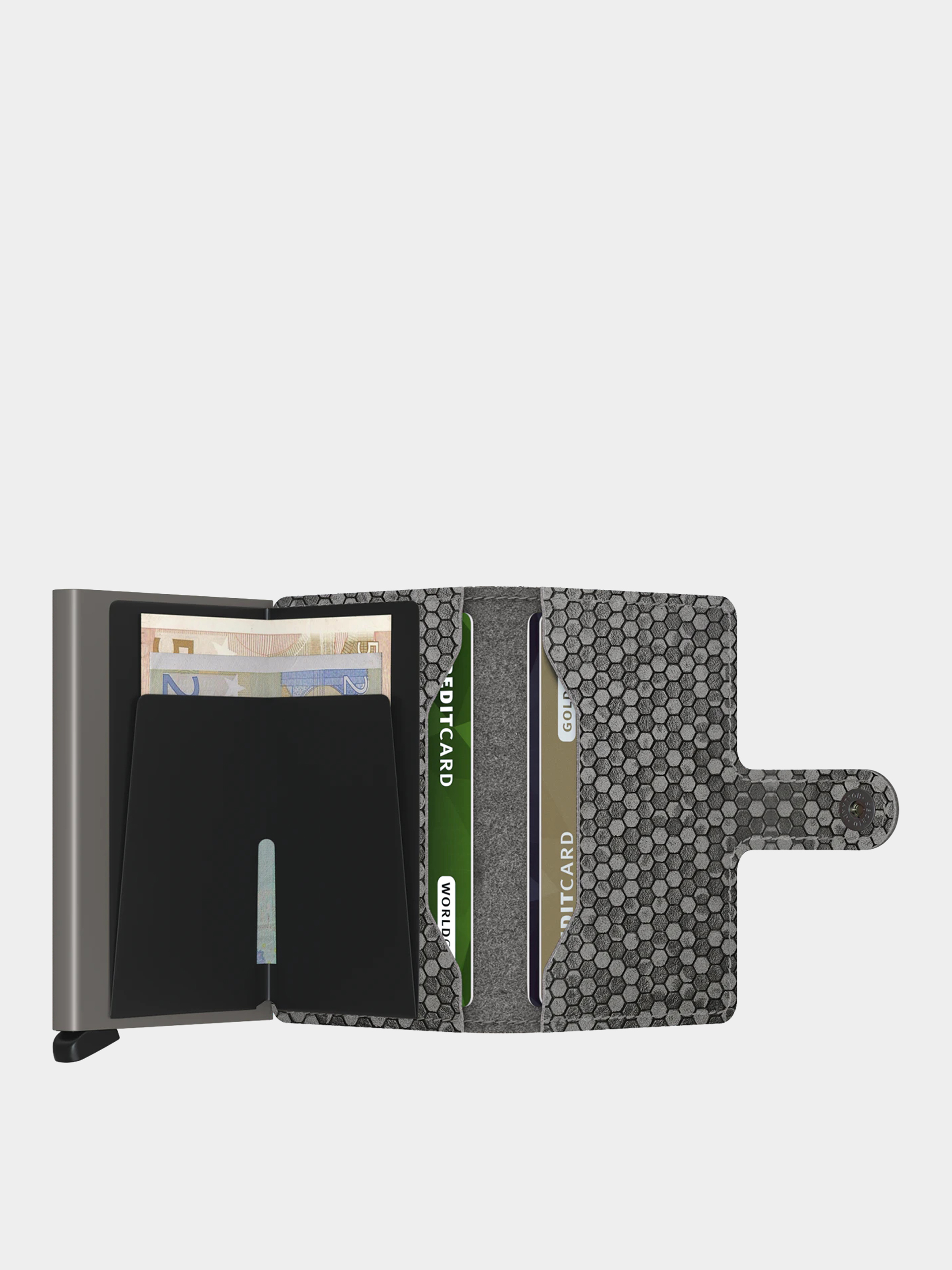 Peňaženka Secrid Miniwallet (hexagon grey)