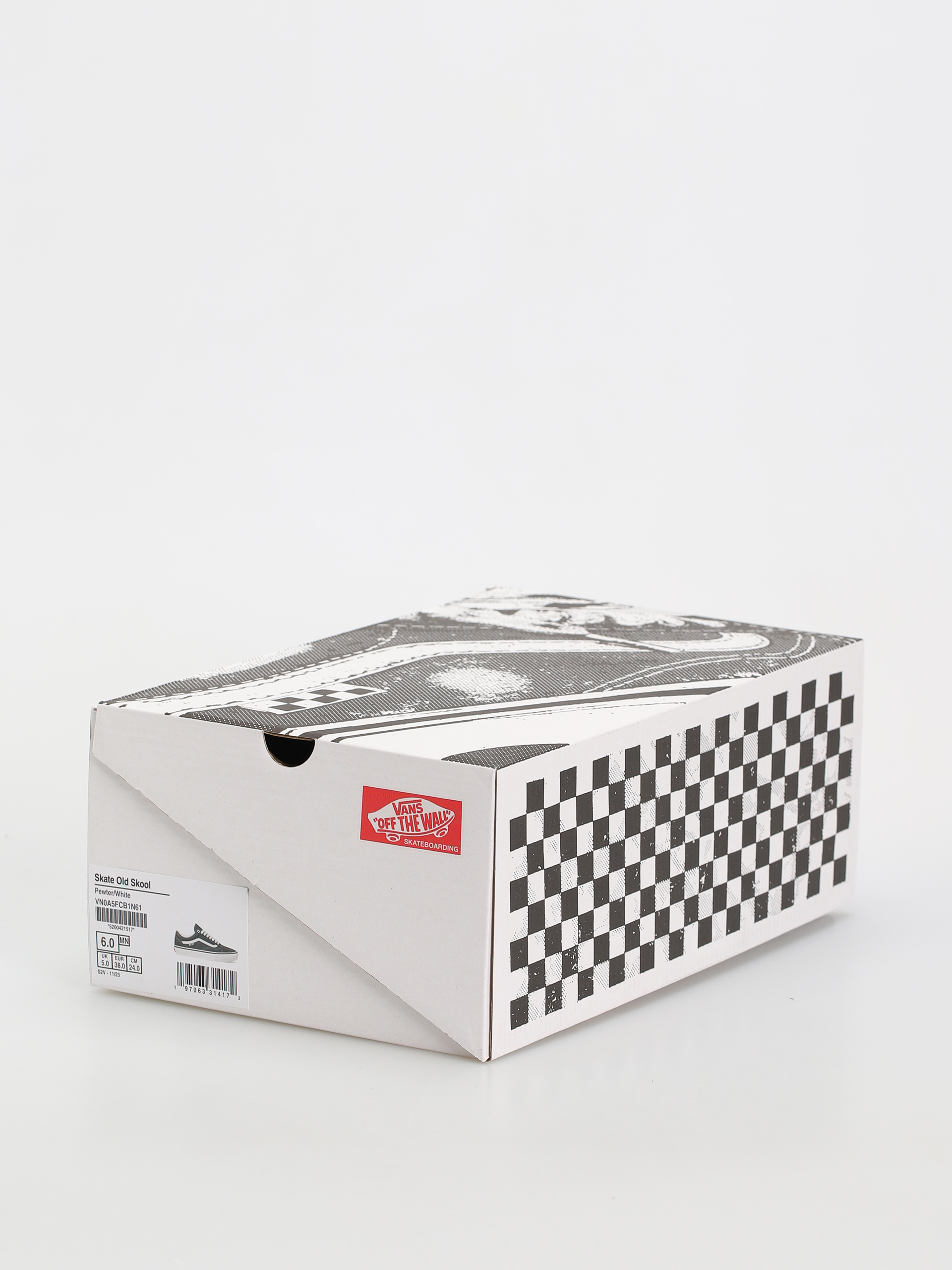 Topánky Vans Skate Old Skool (pewter/white)