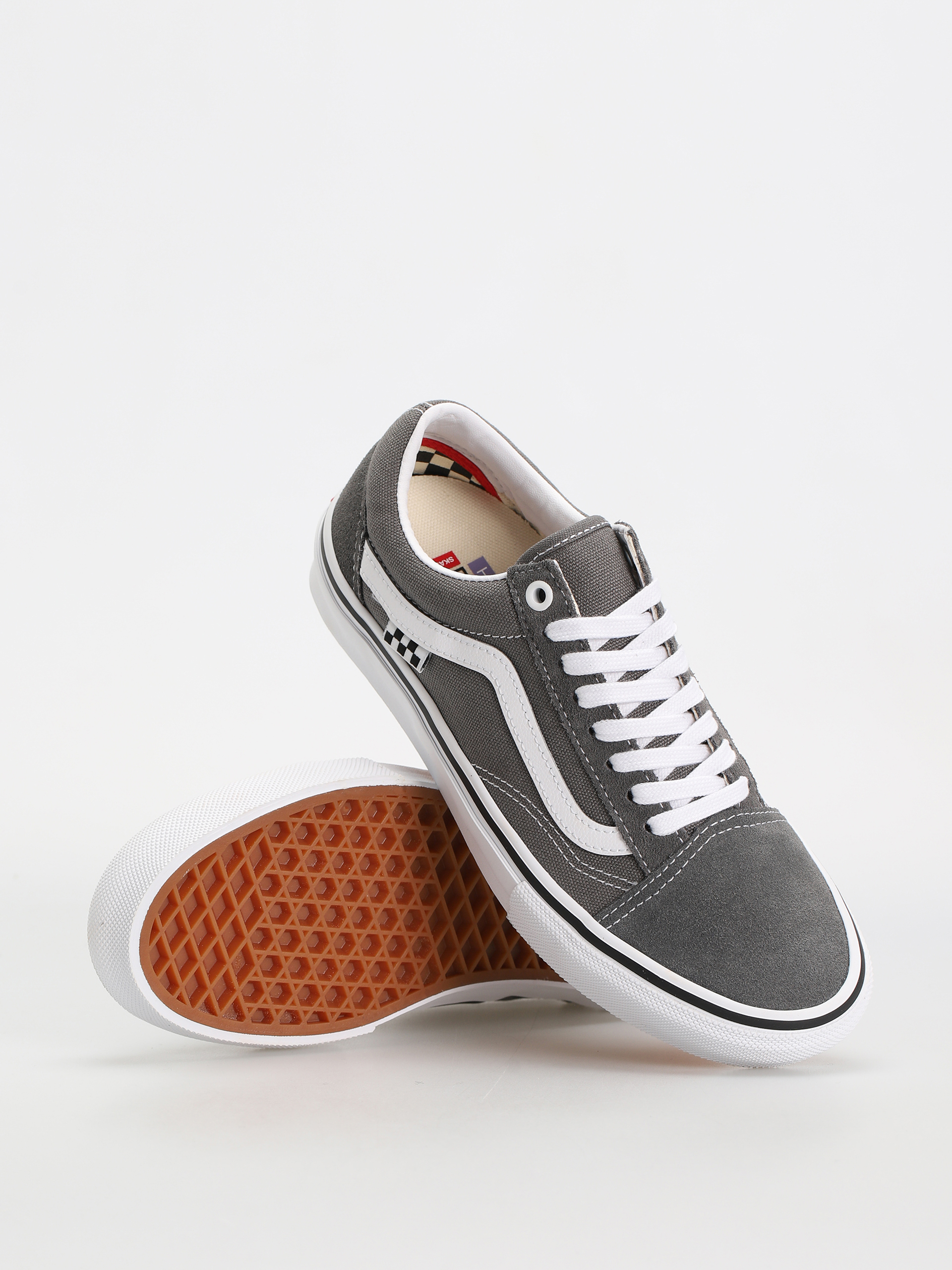 Topánky Vans Skate Old Skool (pewter/white)