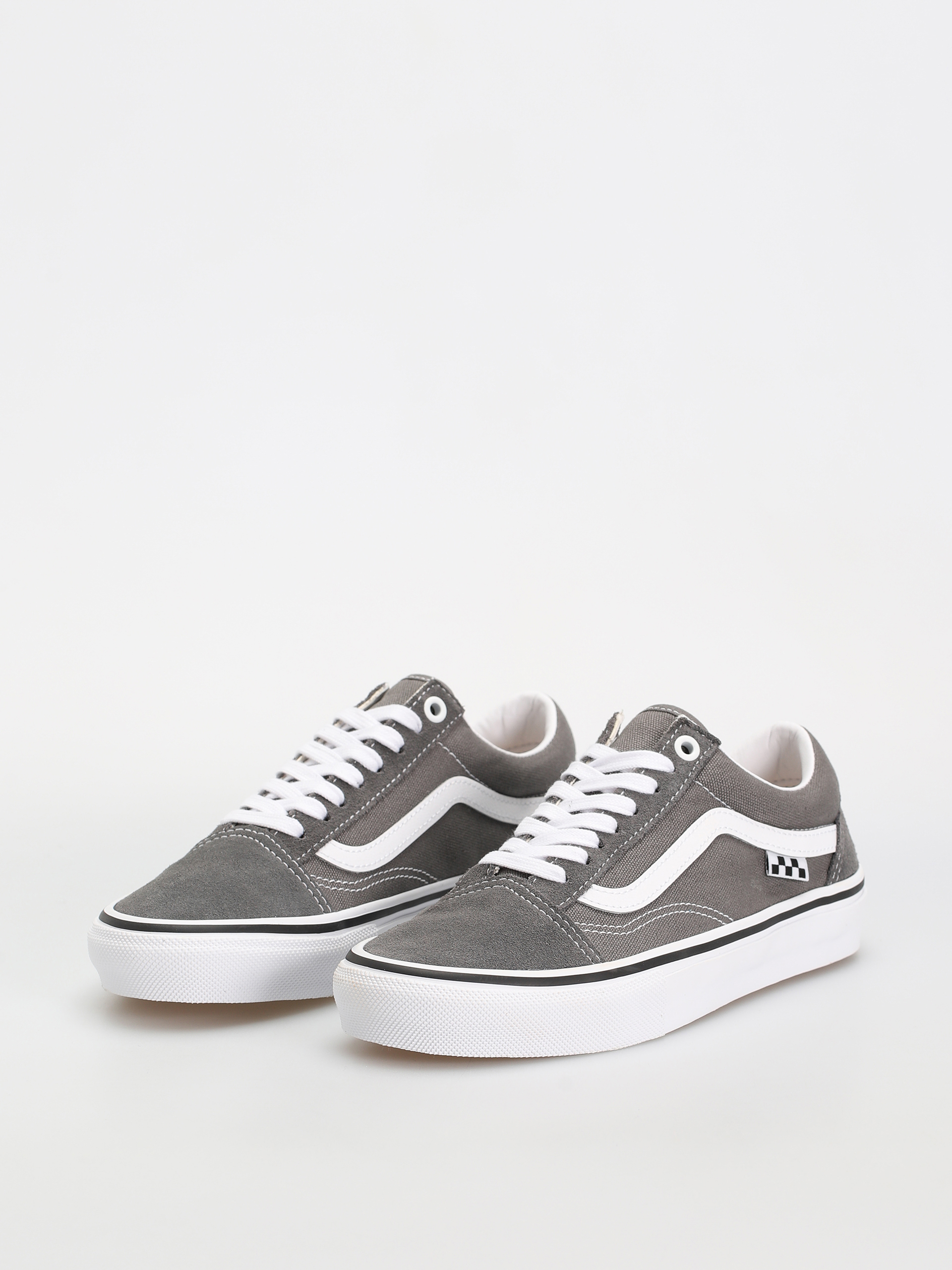 Topánky Vans Skate Old Skool (pewter/white)
