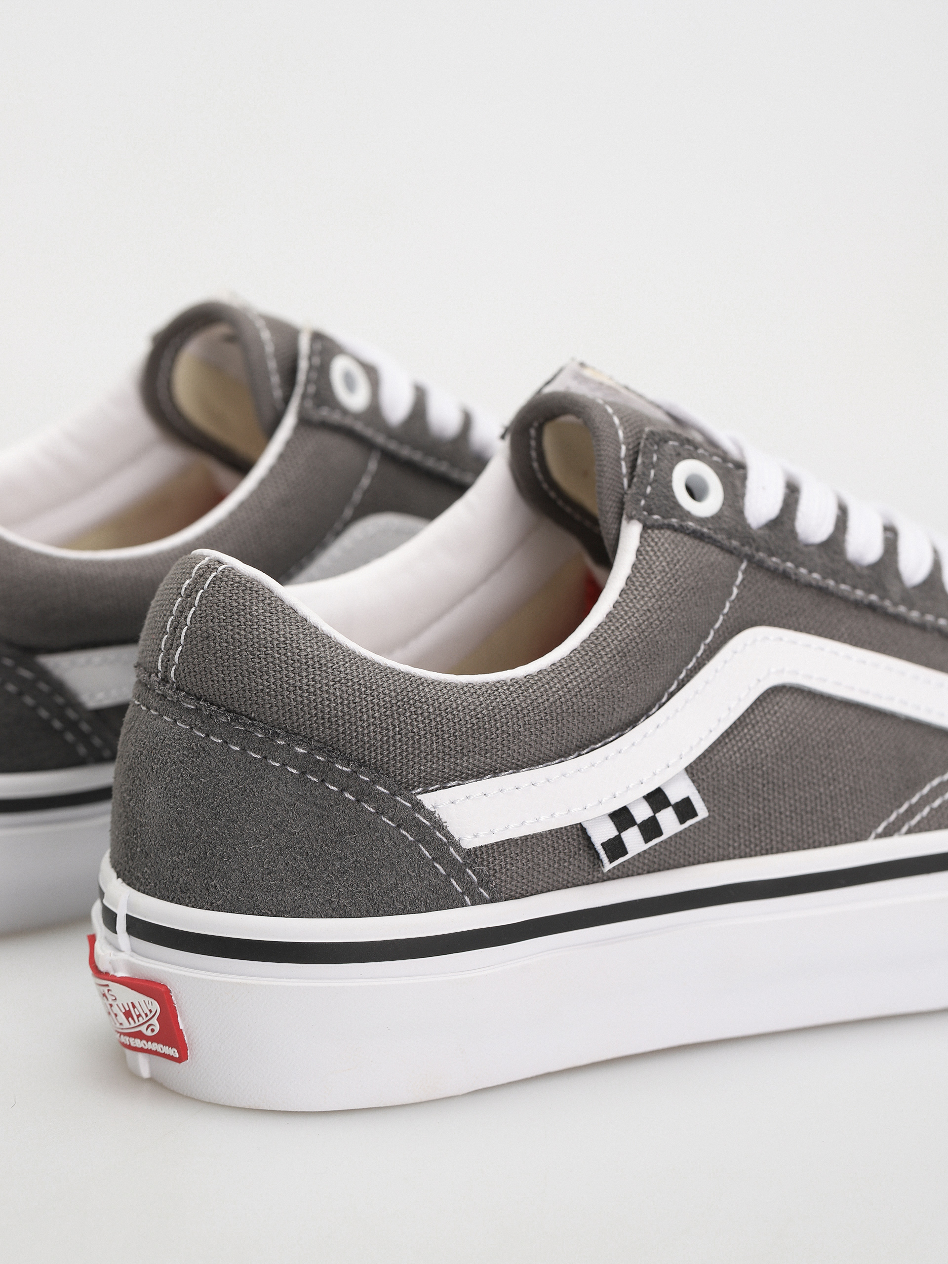 Topánky Vans Skate Old Skool (pewter/white)