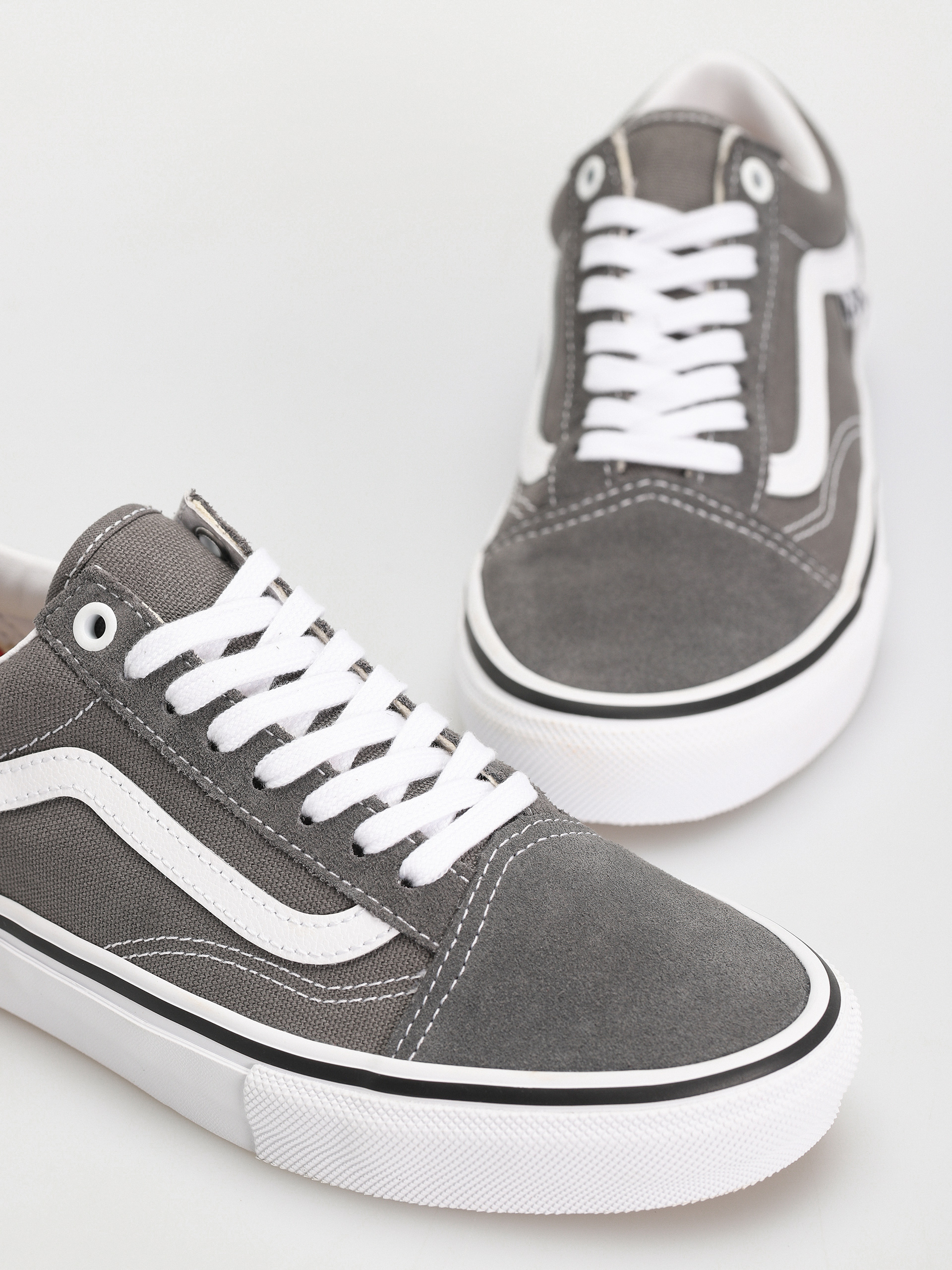 Topánky Vans Skate Old Skool (pewter/white)