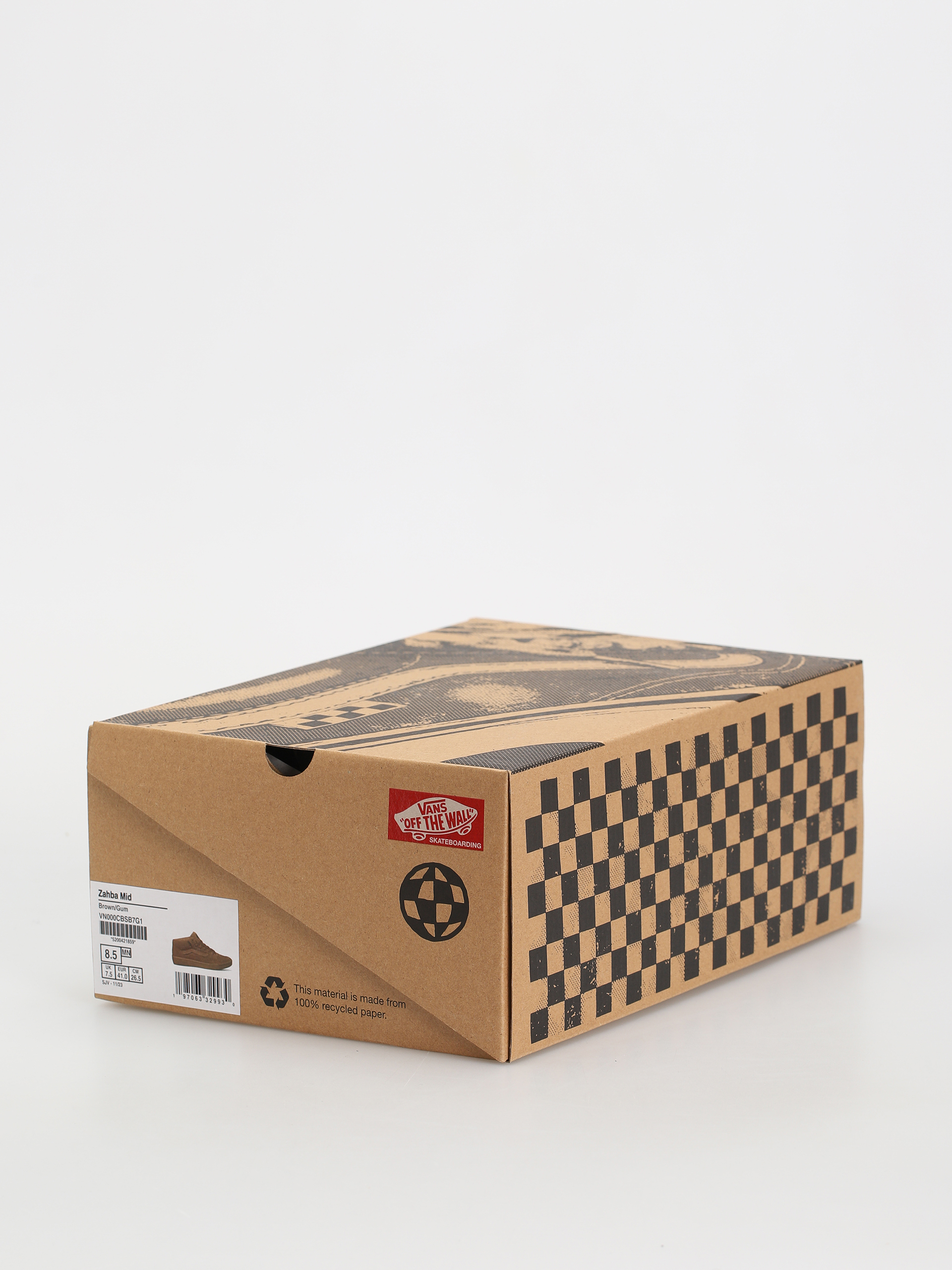 Topánky Vans Zahba Mid (brown/gum)