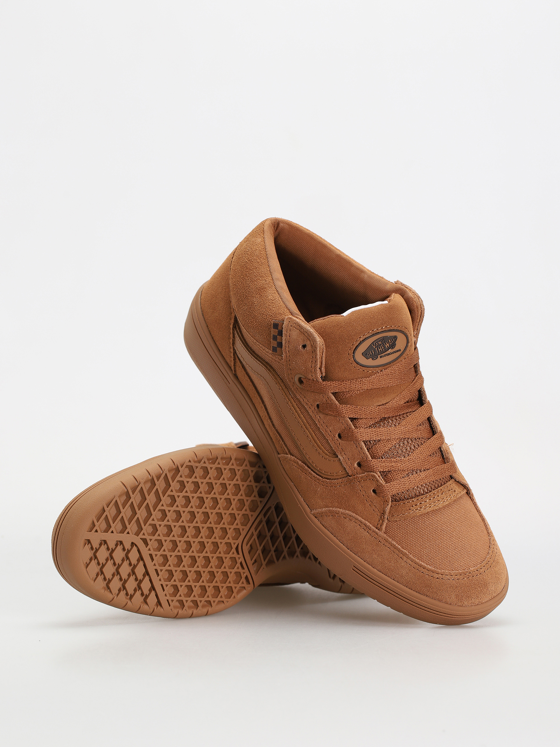 Topánky Vans Zahba Mid (brown/gum)