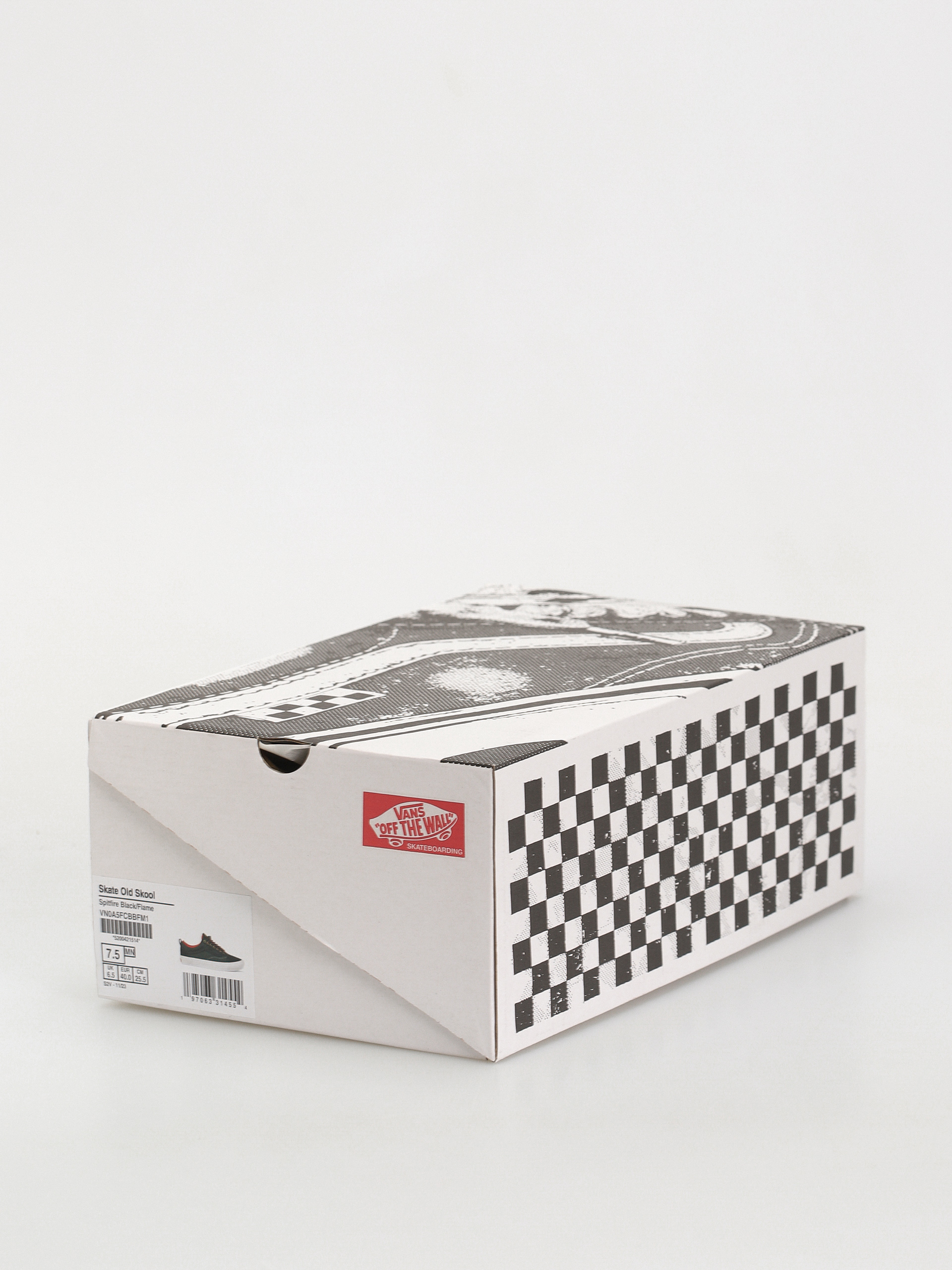 Topánky Vans X Spitfire Skate Old Skool (spitfire black/flame)