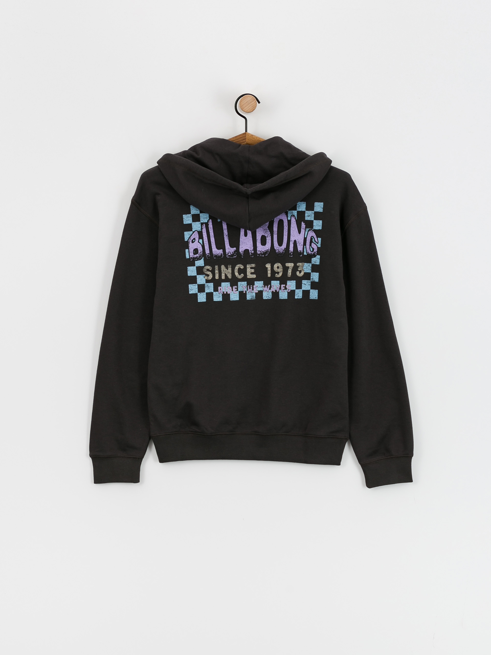 Mikina s kapucňou Billabong Time To Shine HD Wmn (off black)