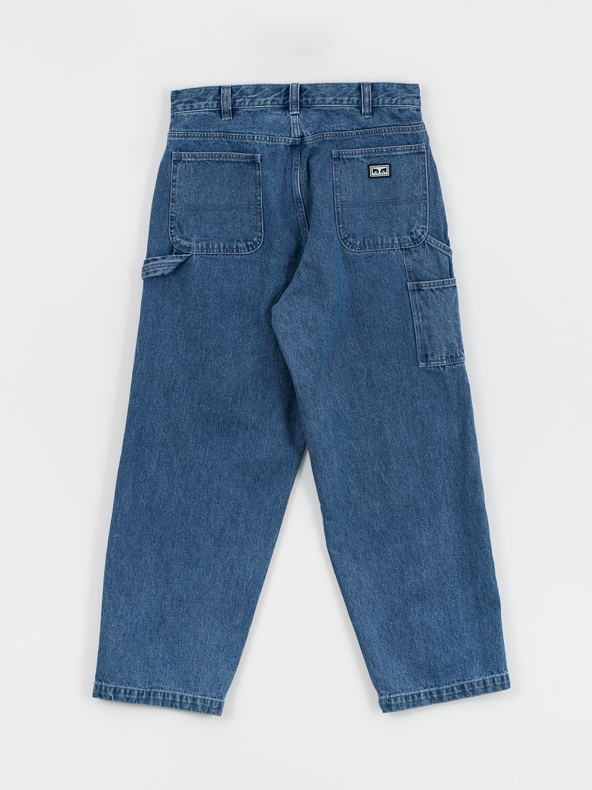 Nohavice OBEY Bigwig Denim Carpenter (light indigo)