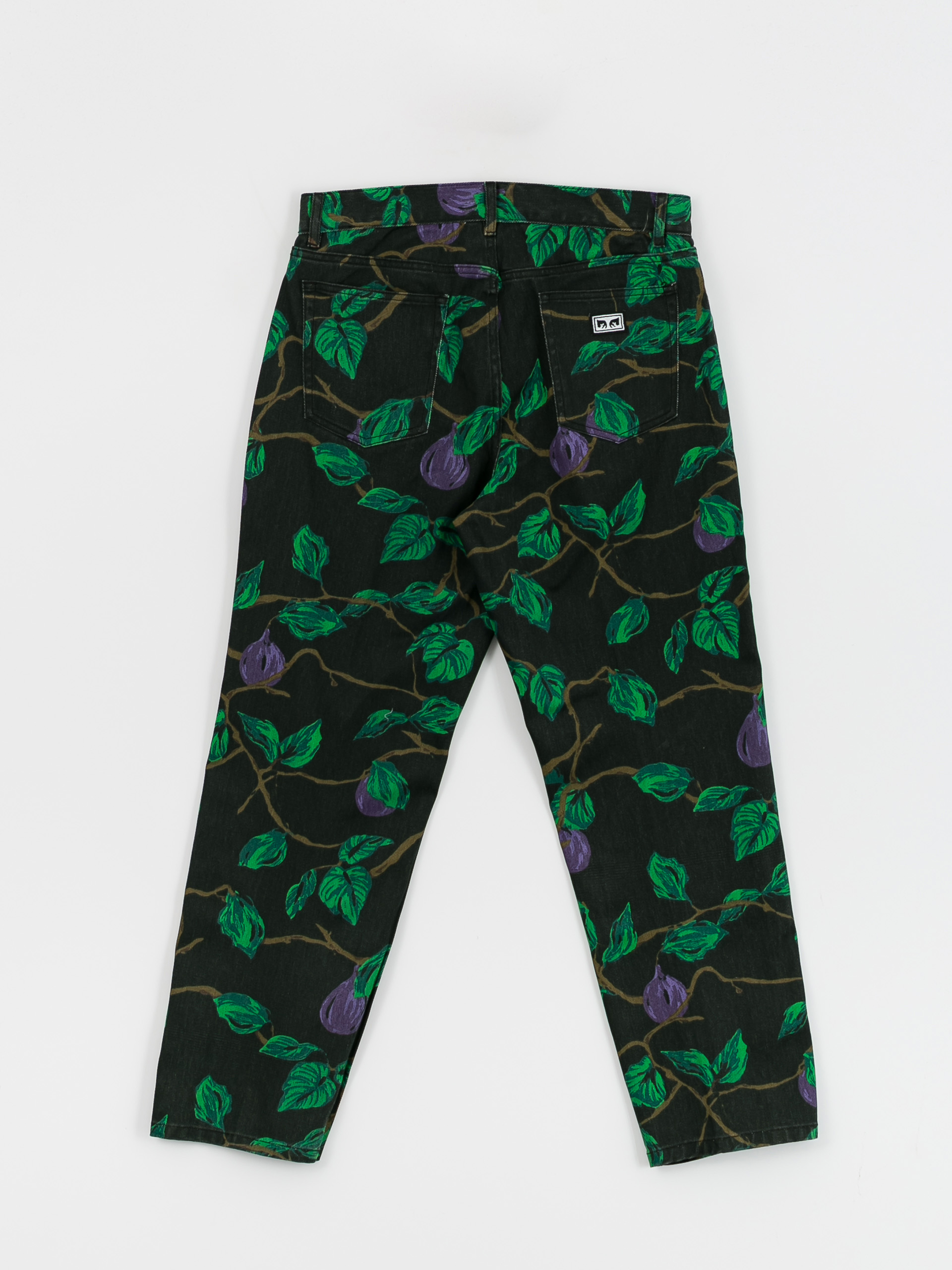 Nohavice OBEY Hardwork Printed Denim (rosin)