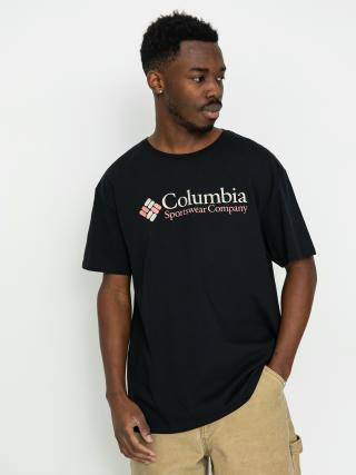 Tričko Columbia Csc Basic Logo (black/csc retro logo)