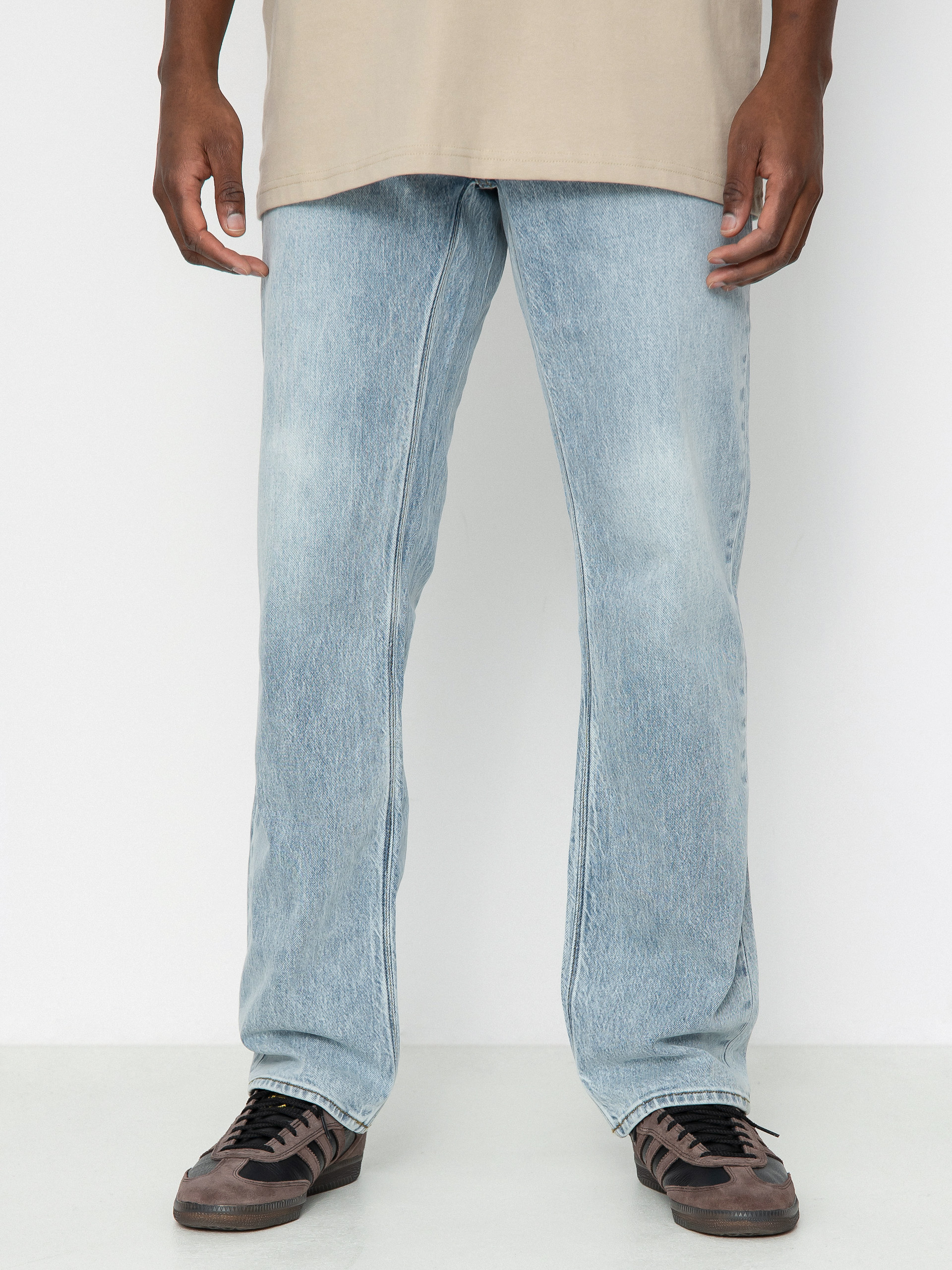 Nohavice Volcom Solver Denim (heavy worn faded)