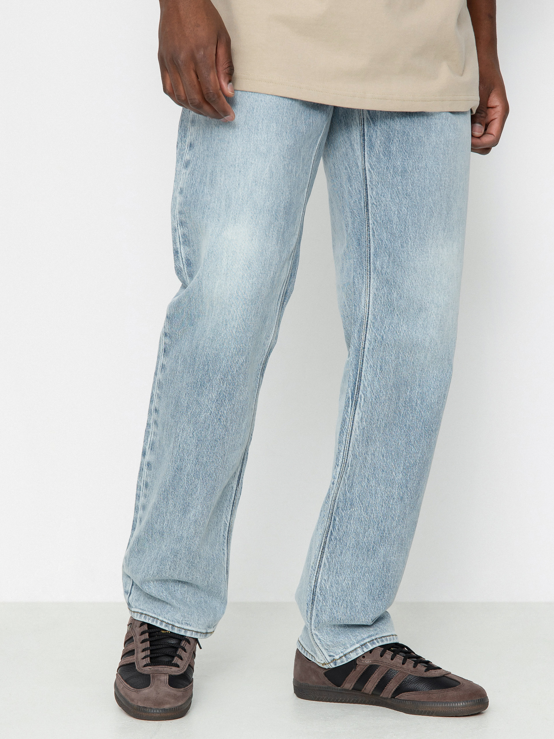 Nohavice Volcom Solver Denim (heavy worn faded)