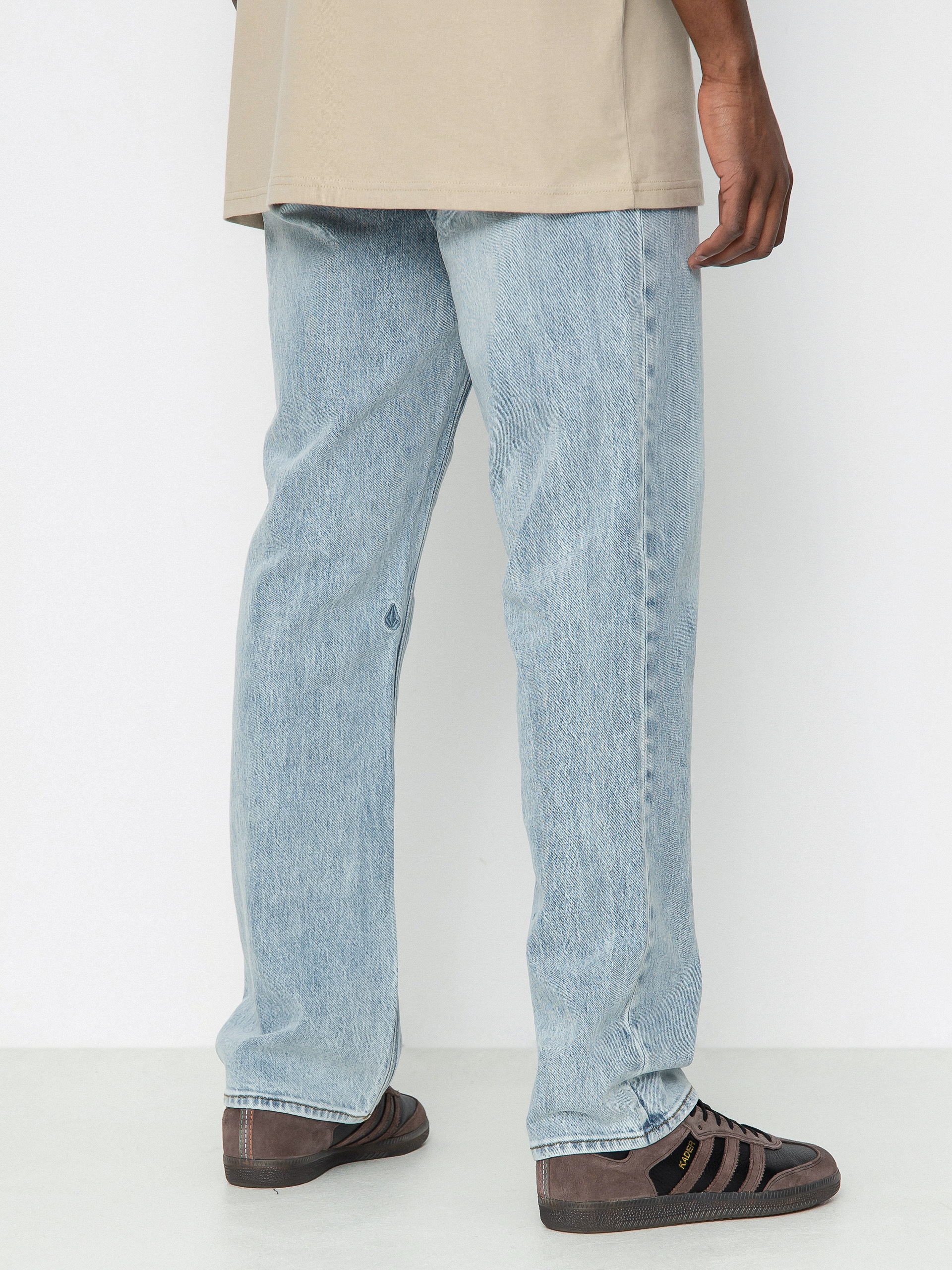 Nohavice Volcom Solver Denim (heavy worn faded)