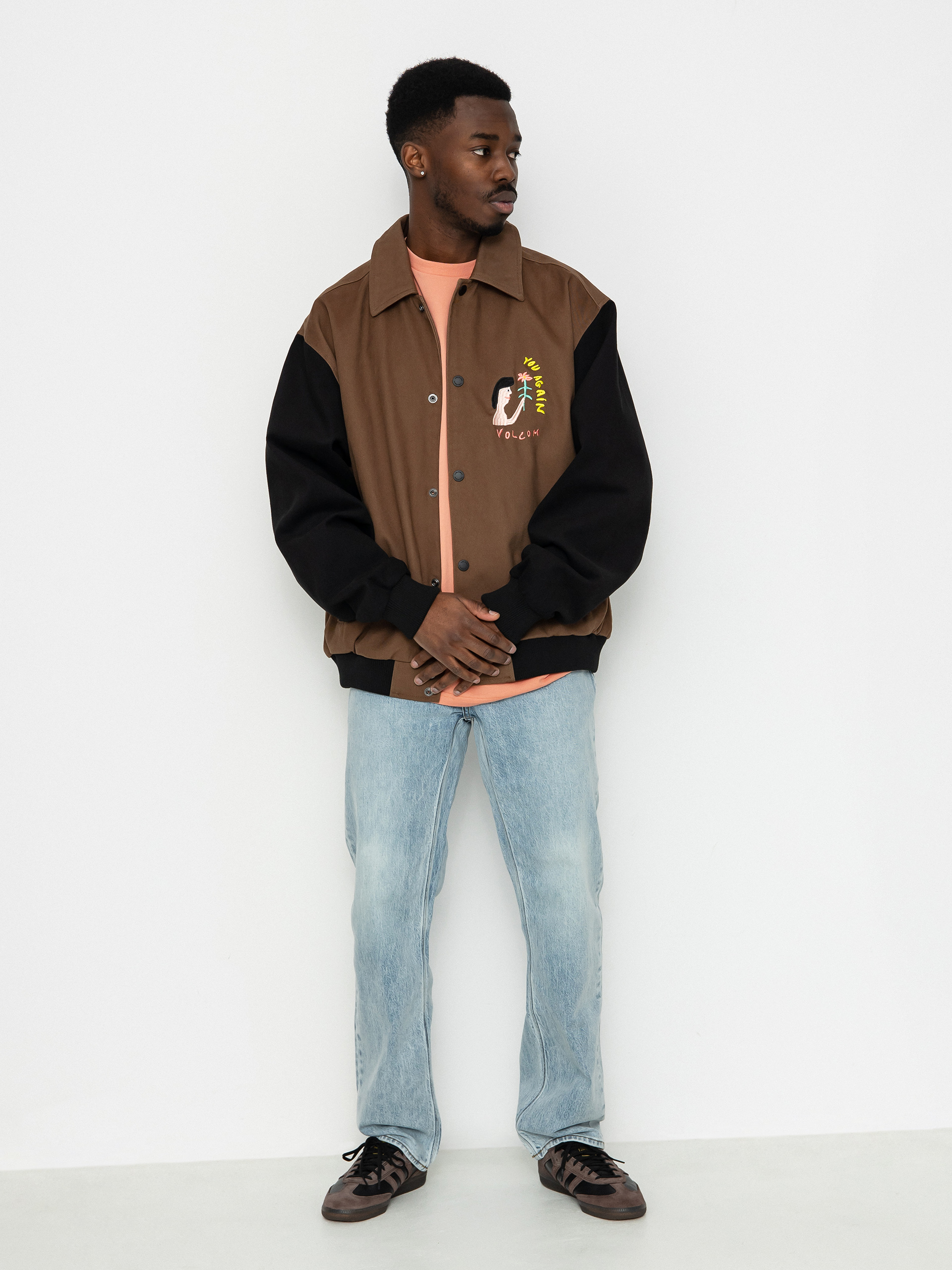 Bunda Volcom Fa Arthur Longo (dark earth)