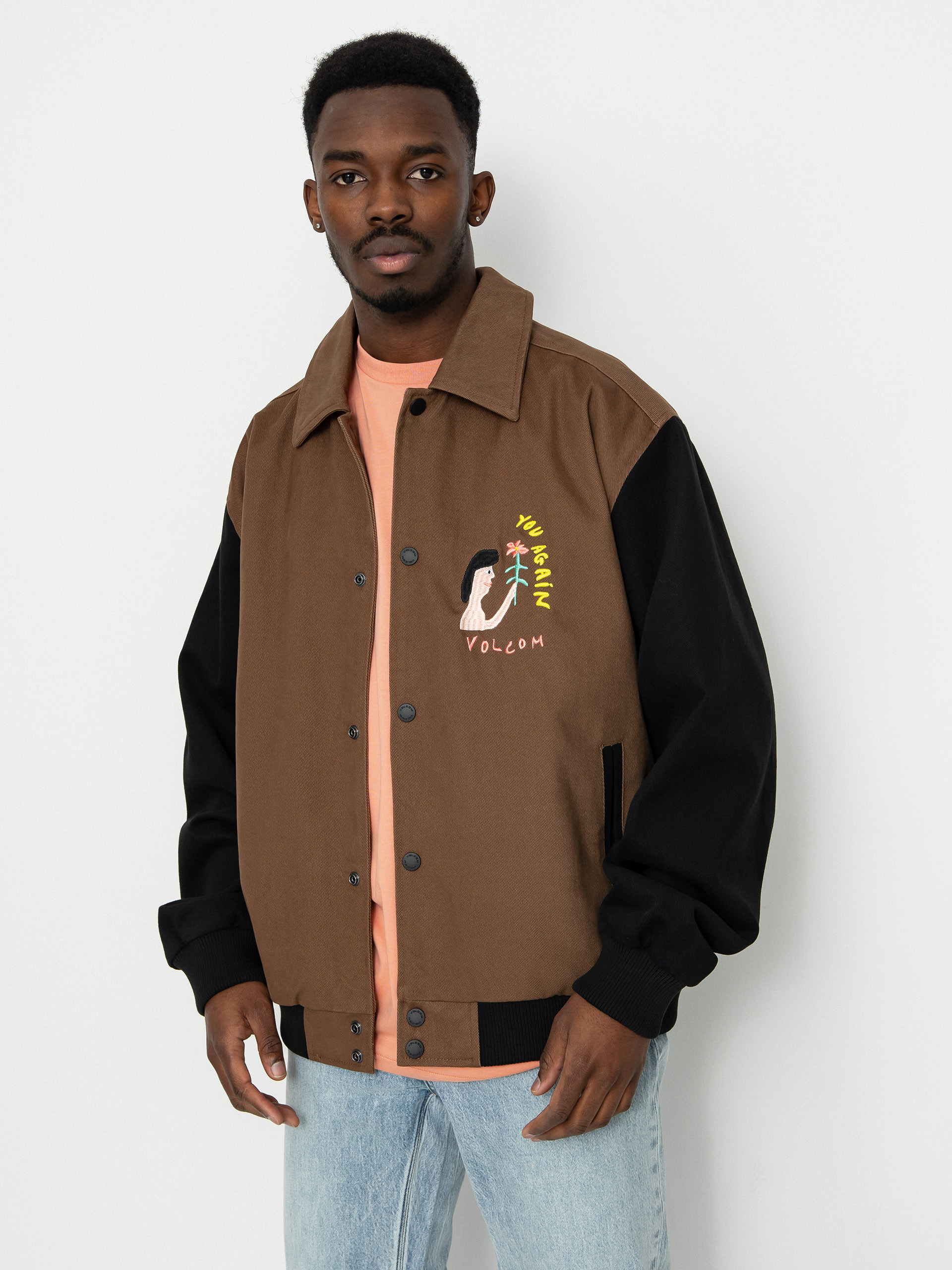 Bunda Volcom Fa Arthur Longo (dark earth)