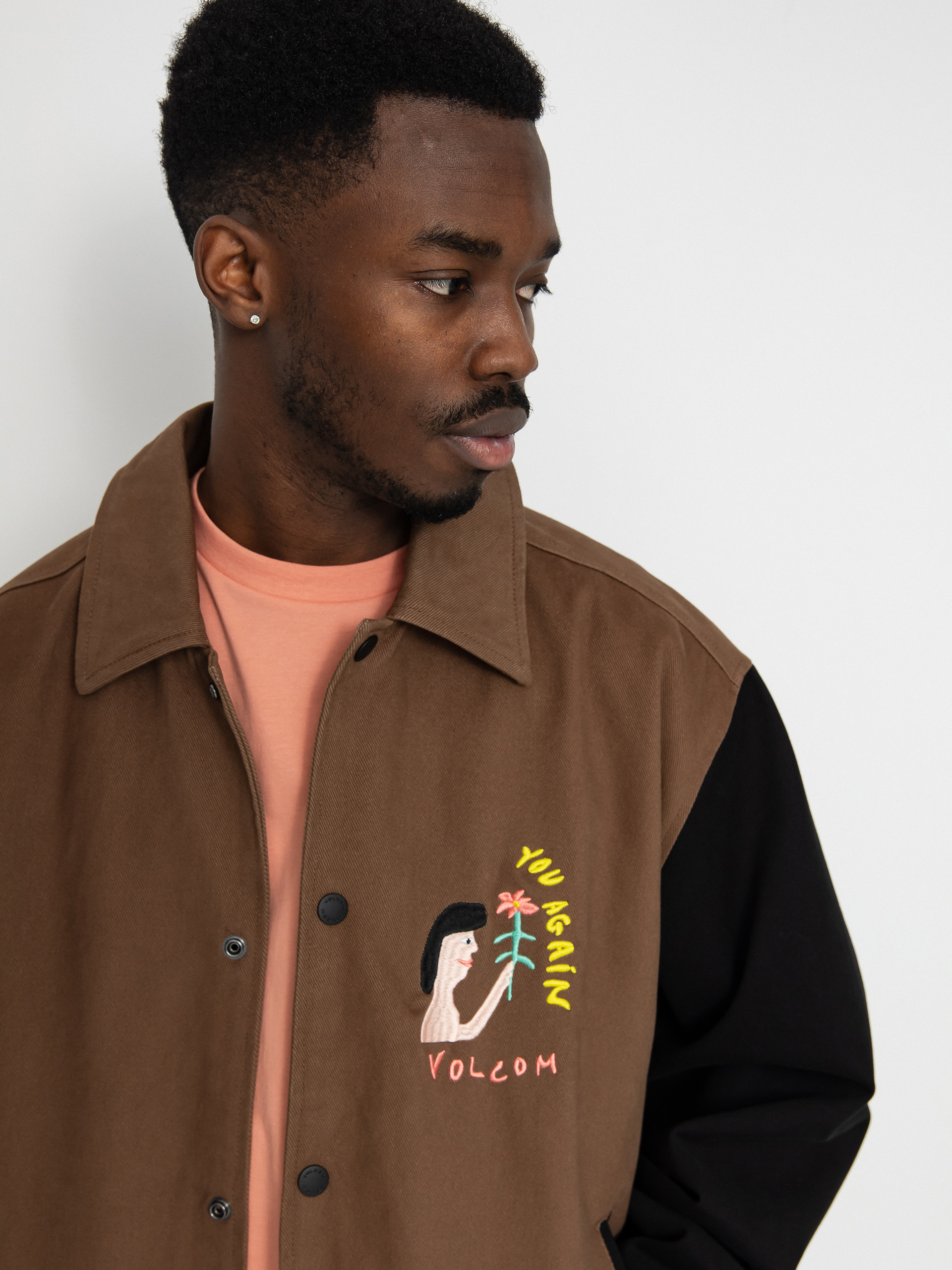 Bunda Volcom Fa Arthur Longo (dark earth)