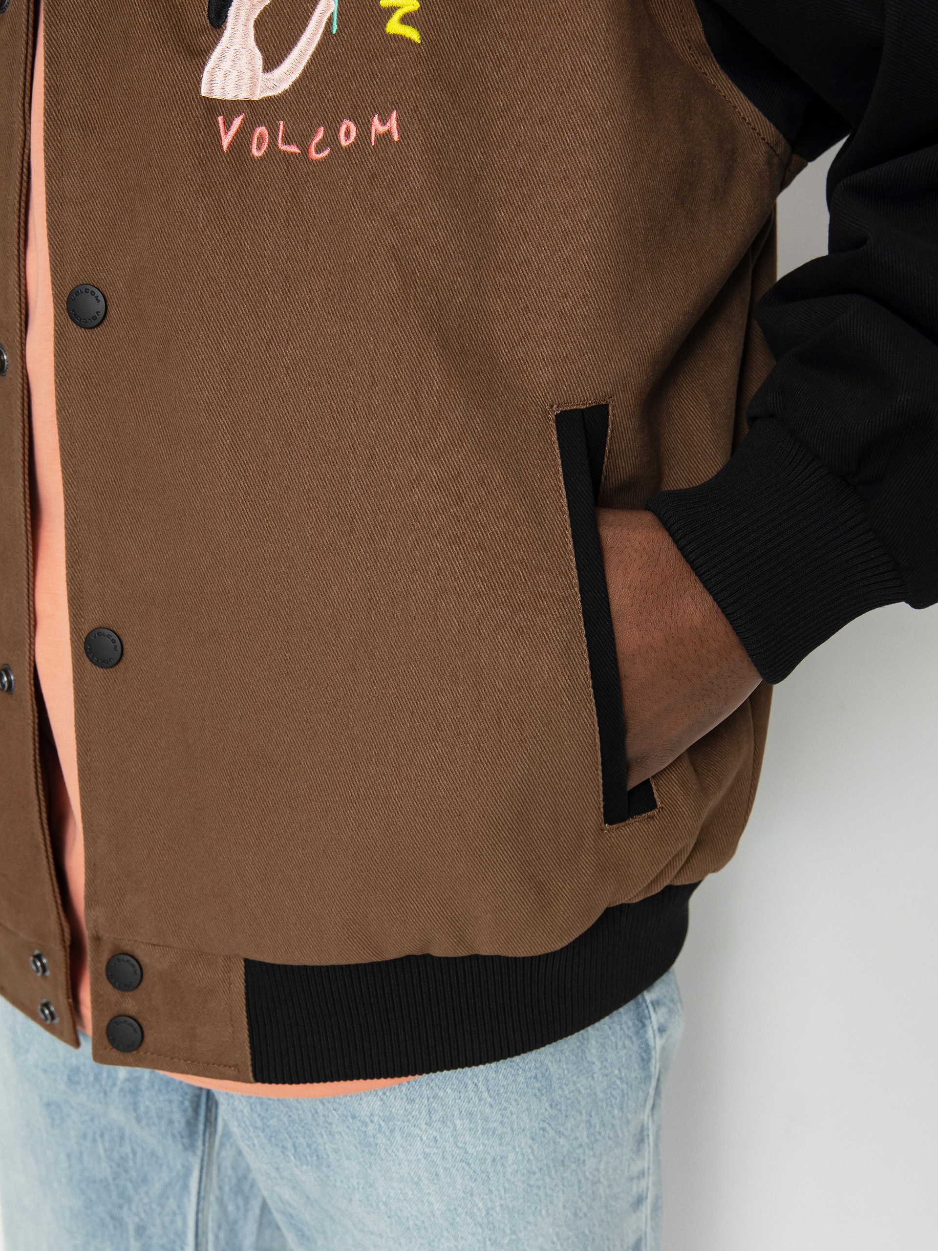 Bunda Volcom Fa Arthur Longo (dark earth)