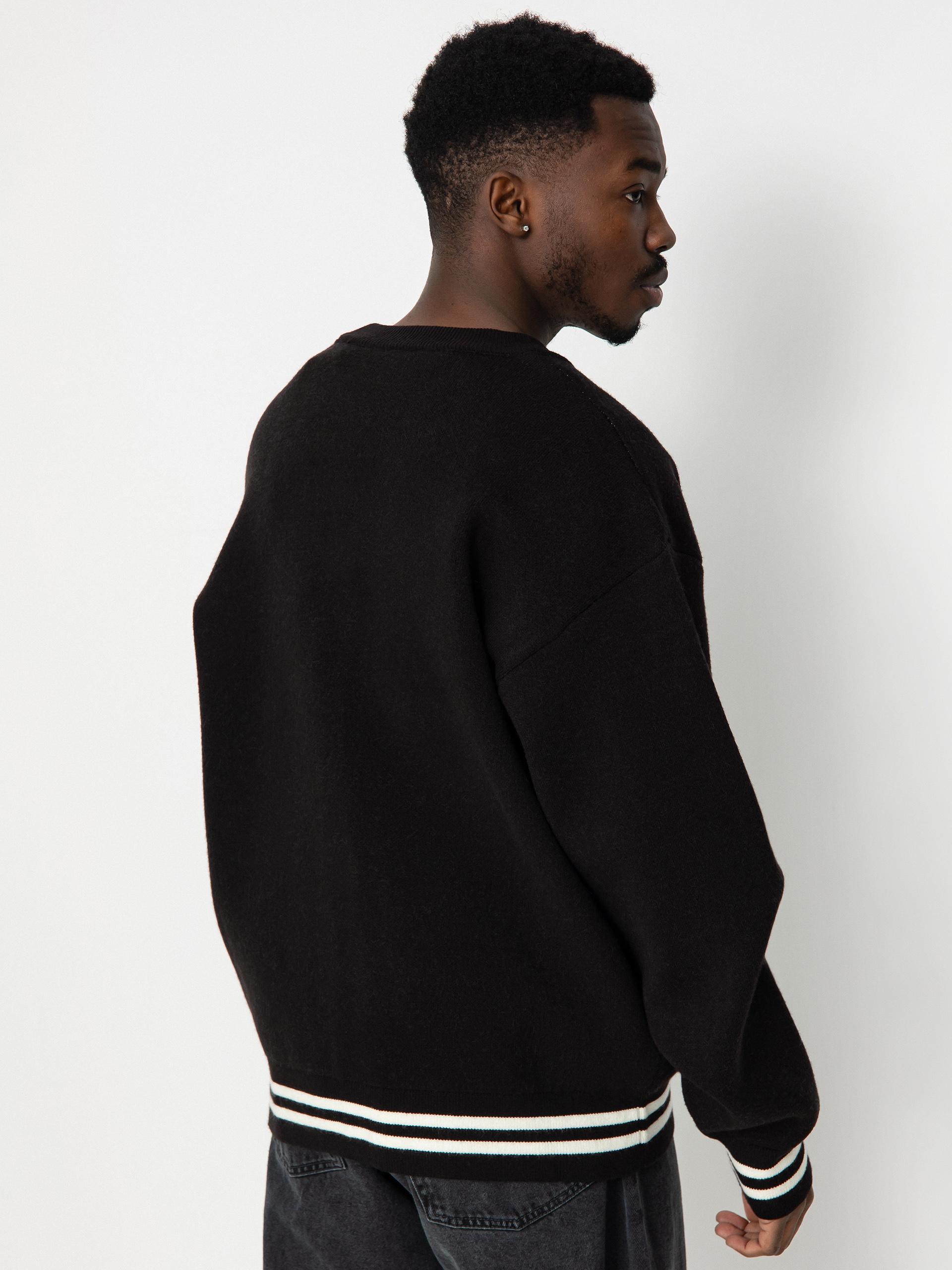 Sveter Carhartt WIP Onyx Cardigan (black/wax)