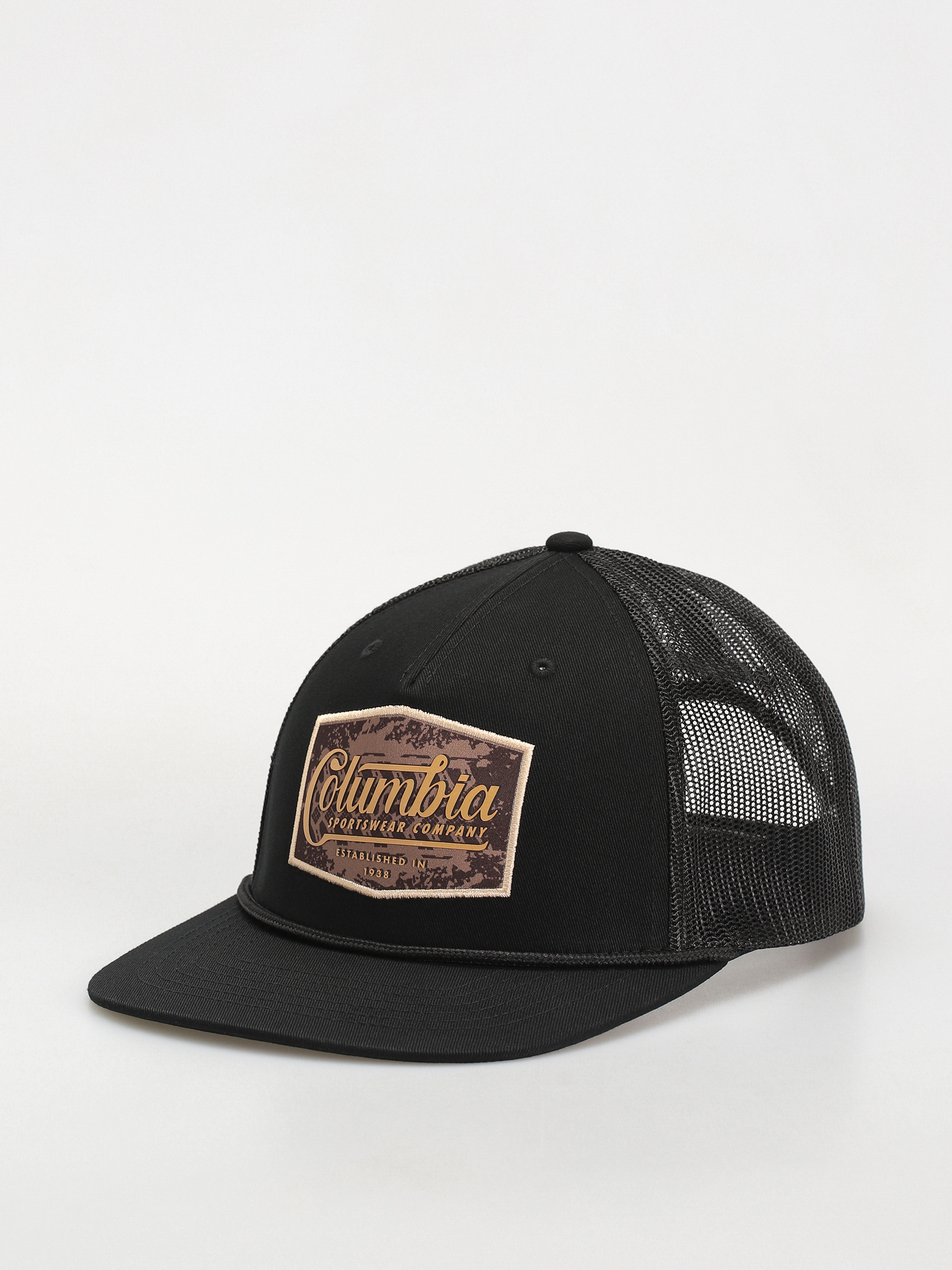 Šiltovka Columbia Flat Brim Snap Back (black/landroamer)